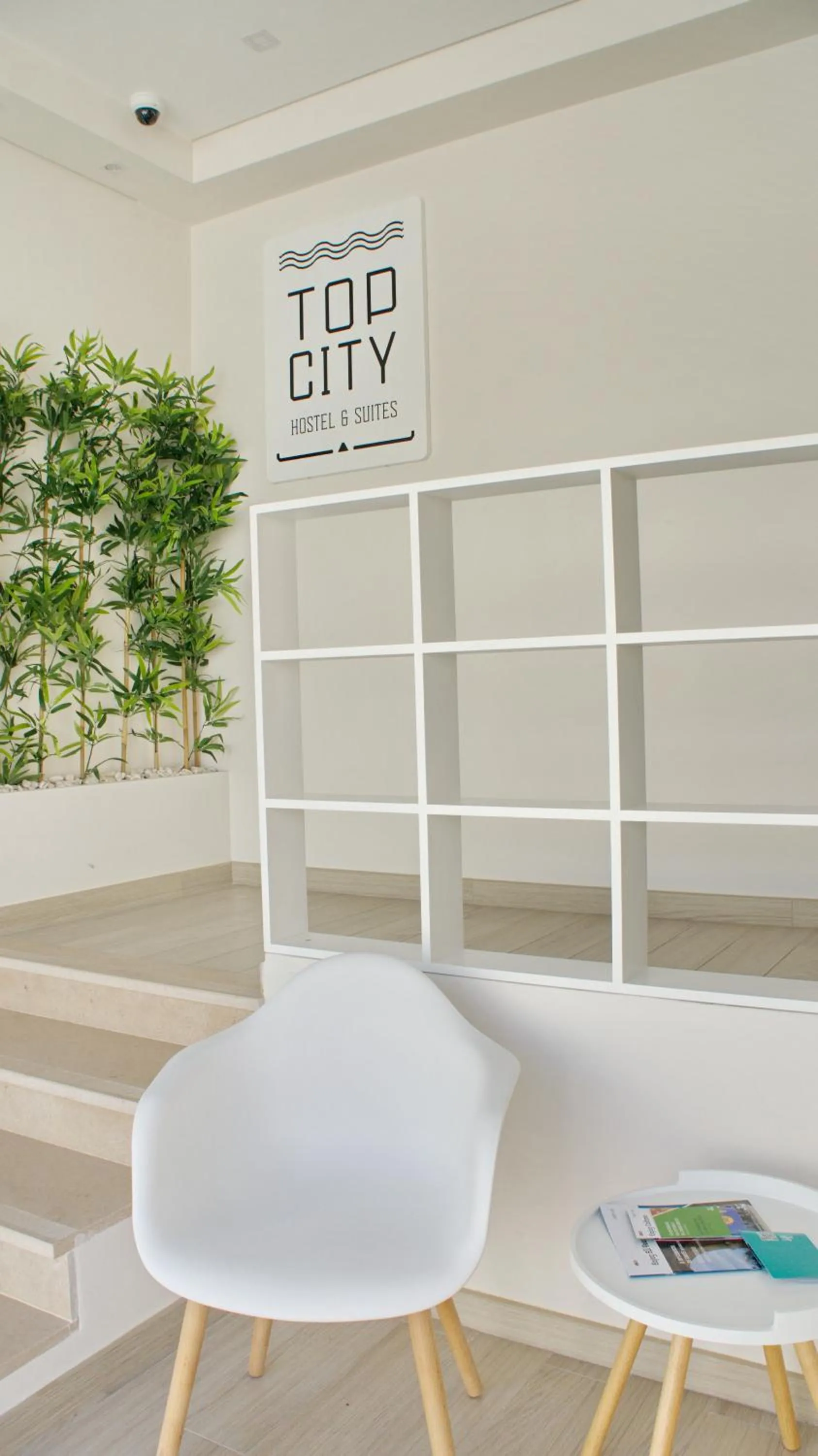 Lobby or reception in Topcity Hostel & Suites