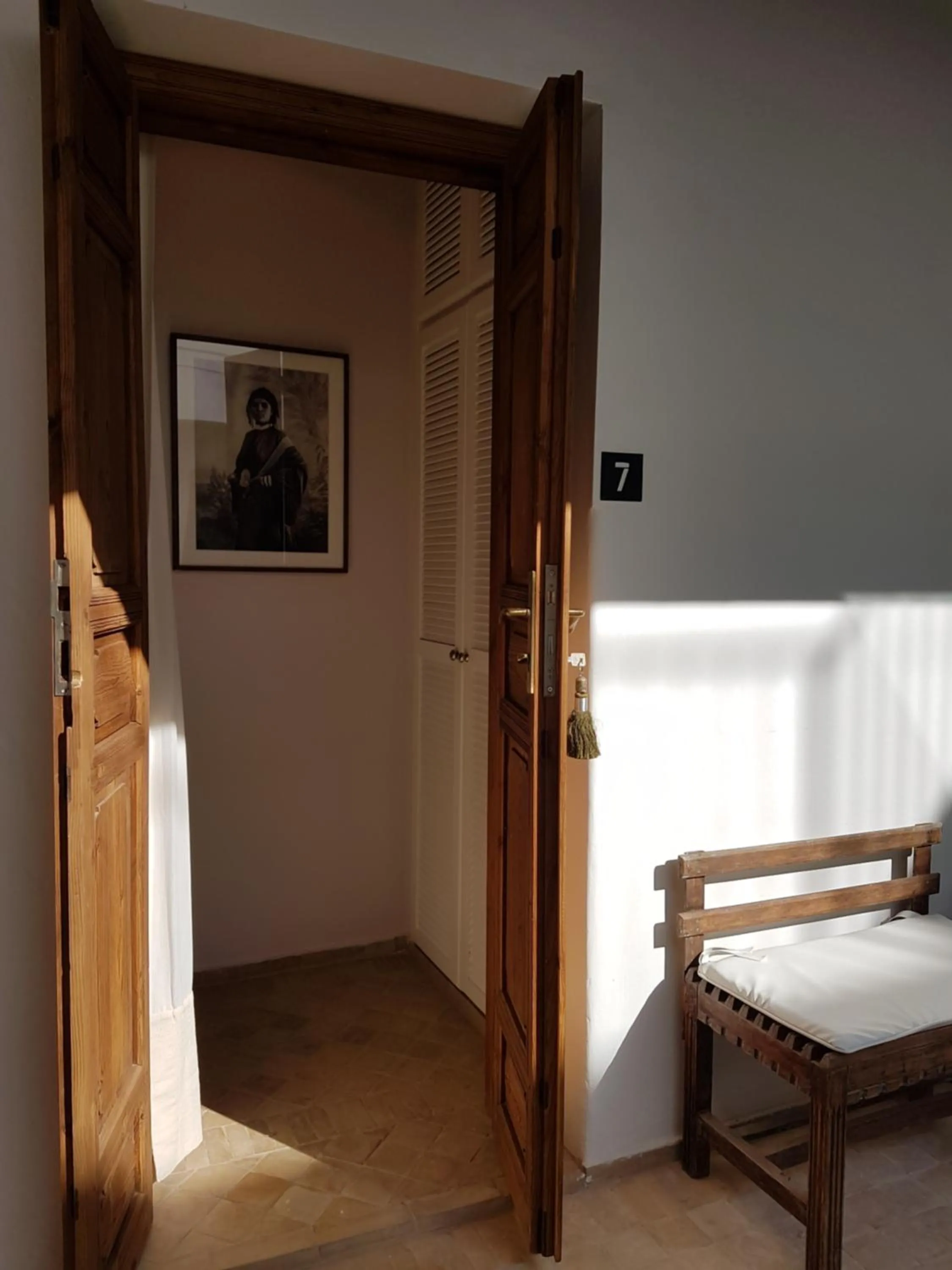 Decorative detail in Dar Shâan