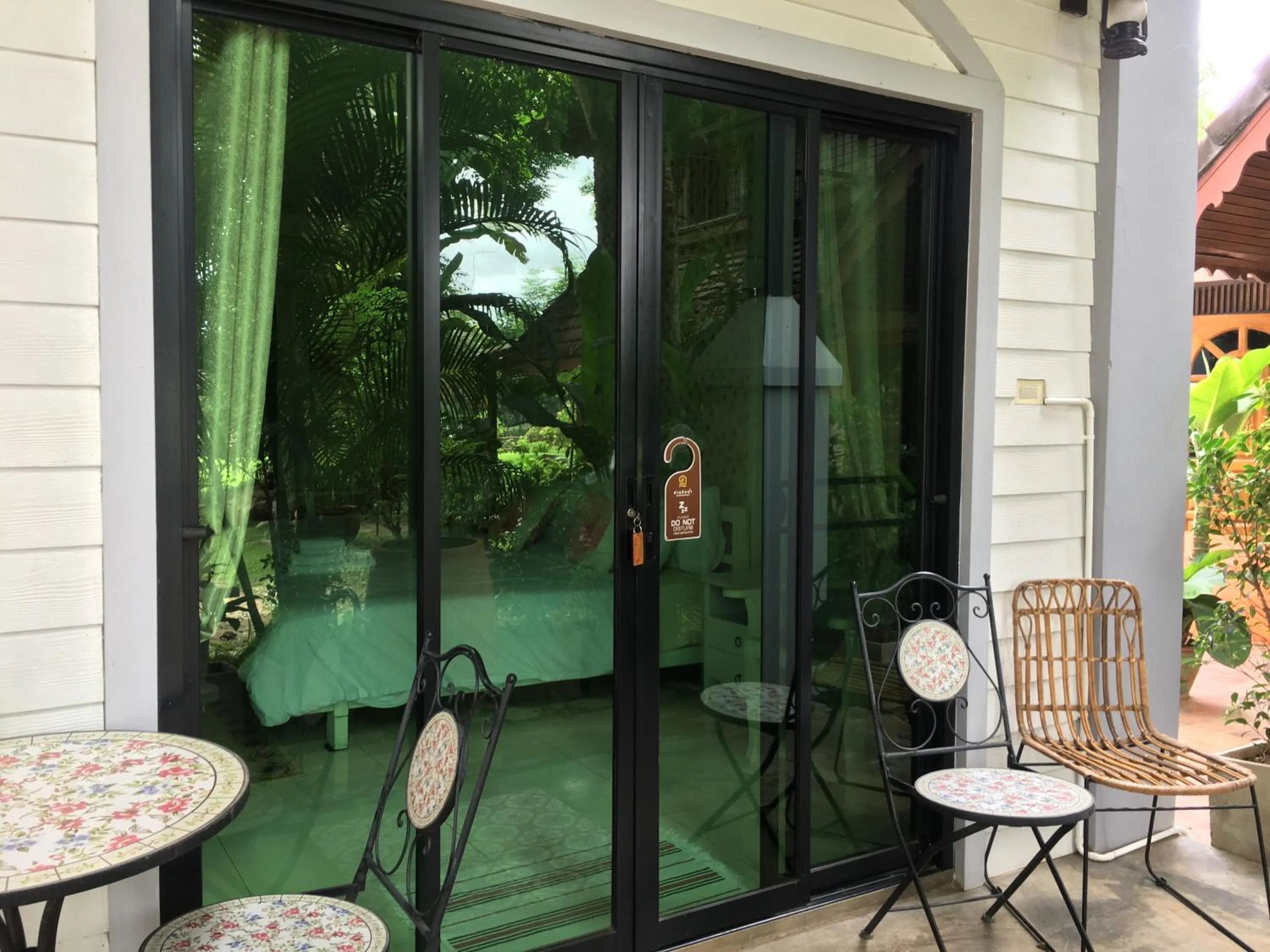 Patio in Nan Rim Nam Resort