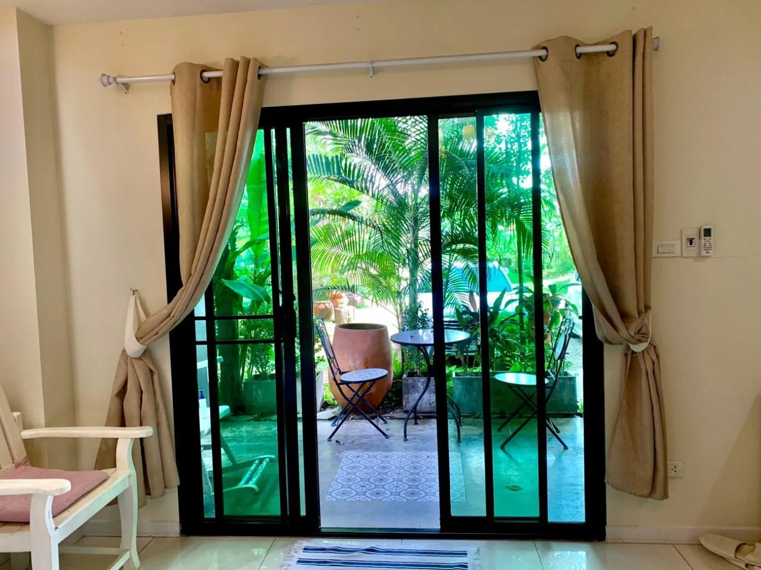 Patio in Nan Rim Nam Resort