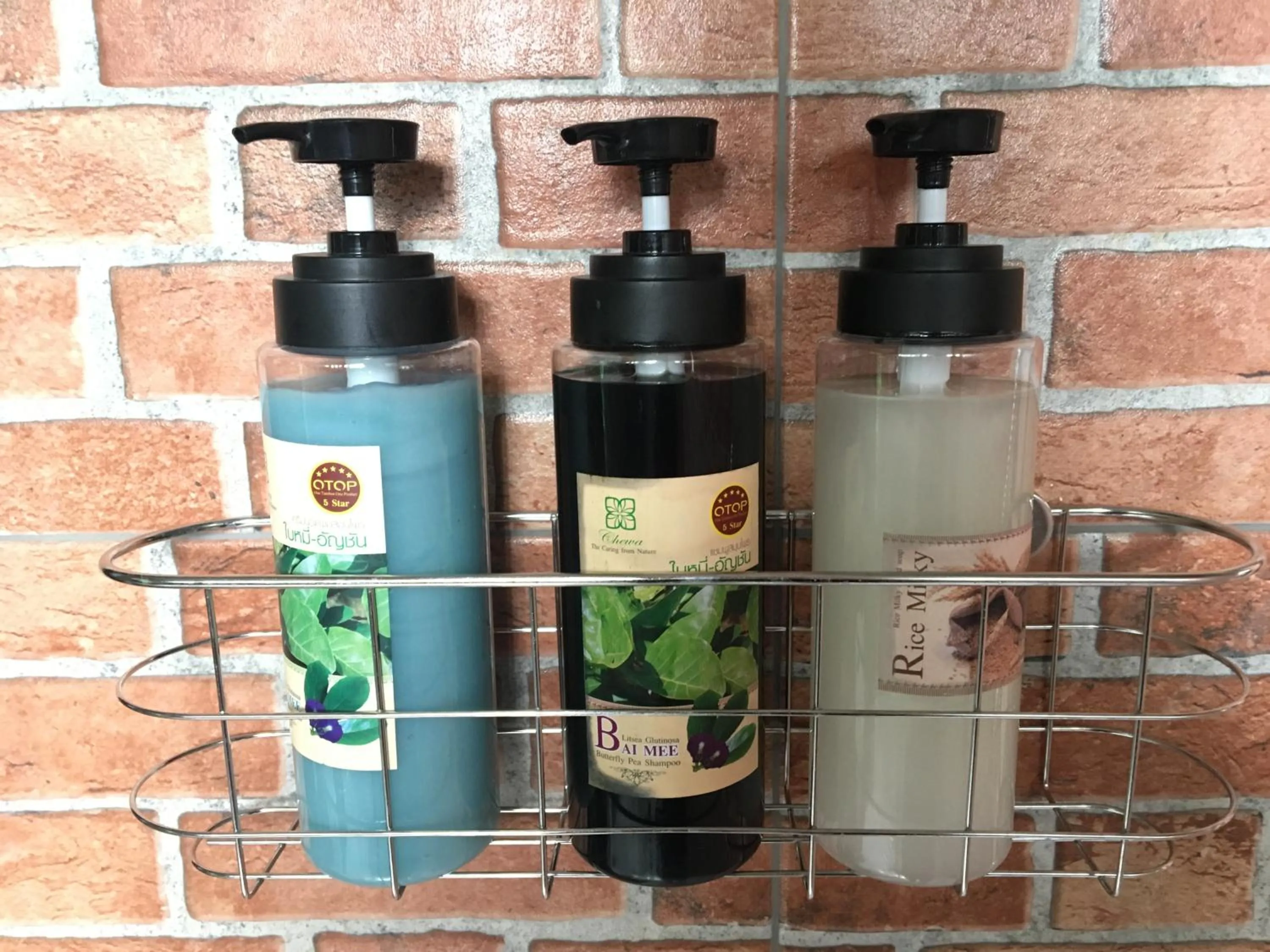 Shower in Nan Rim Nam Resort