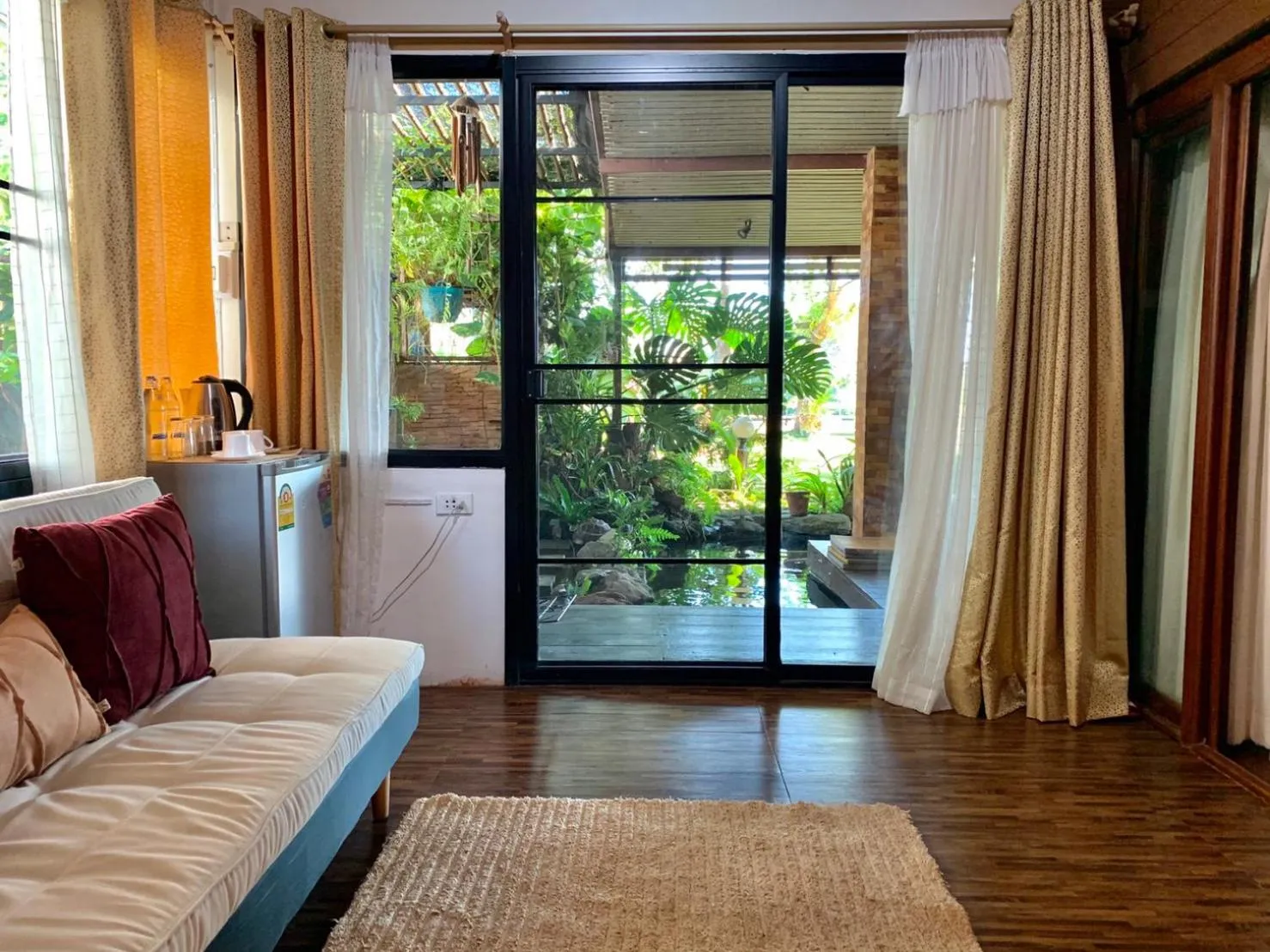 Patio in Nan Rim Nam Resort