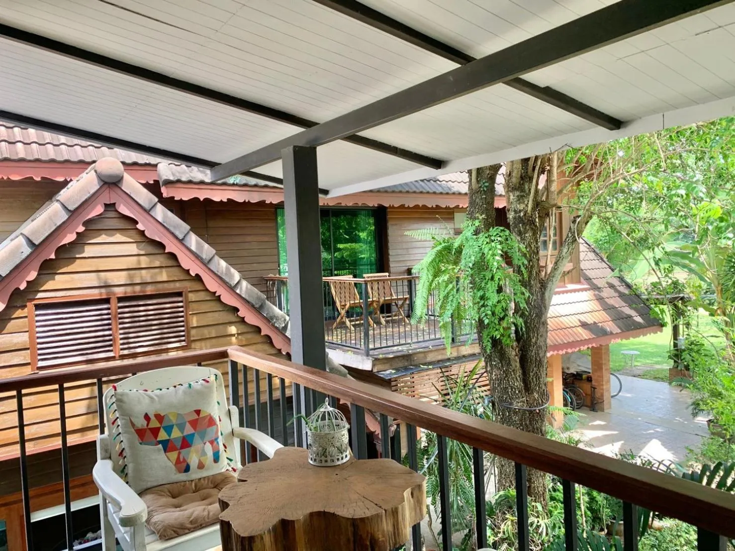 Patio in Nan Rim Nam Resort