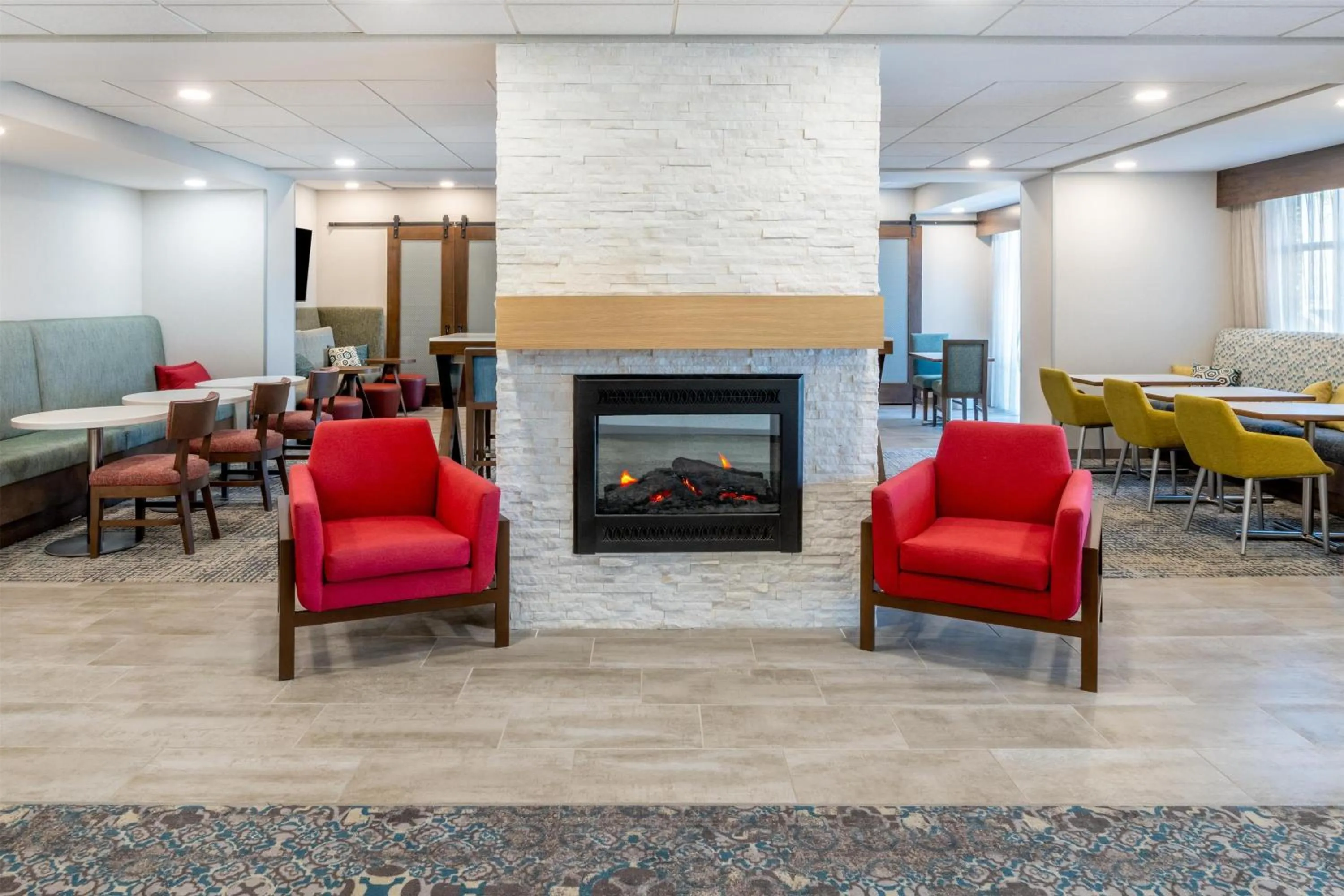 Lobby or reception in Hampton Inn Sheridan