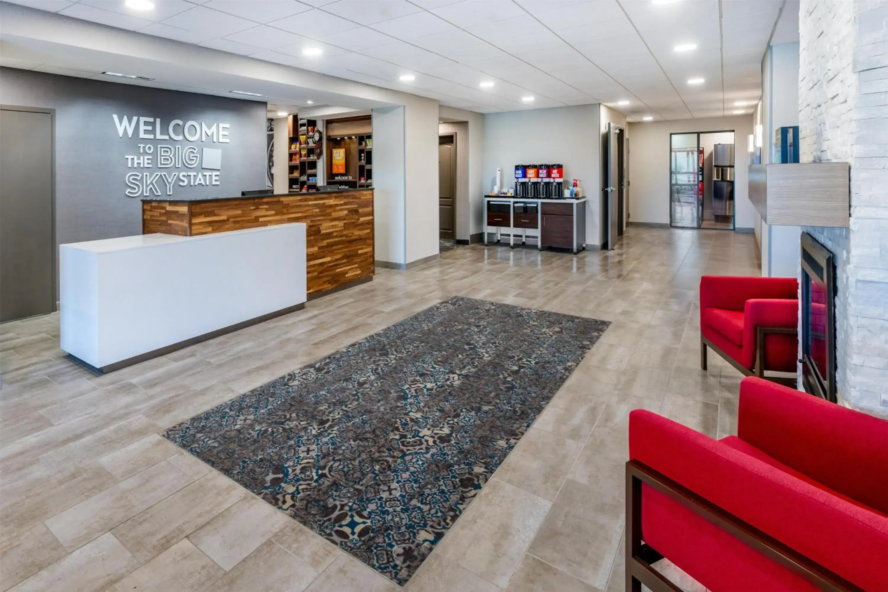 Lobby or reception in Hampton Inn Sheridan Lobby or reception in Hampton Inn Sheridan