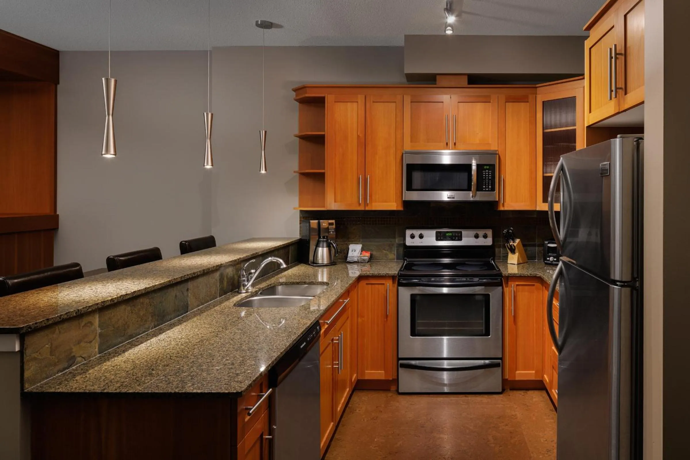 kitchen in The Beach Club Resort — Bellstar Hotels & Resorts