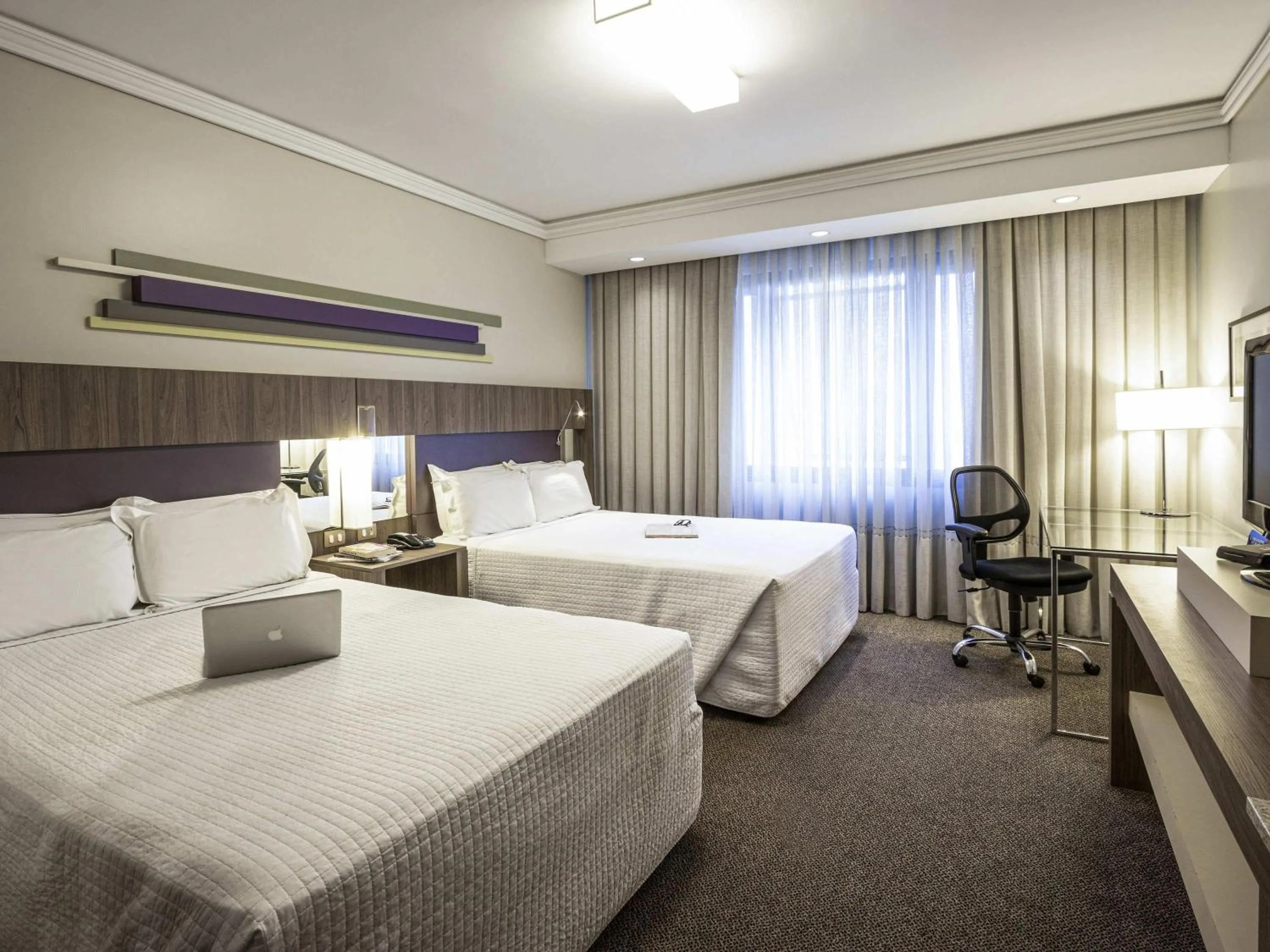 Bedroom, Bed in Grand Mercure Curitiba Rayon
