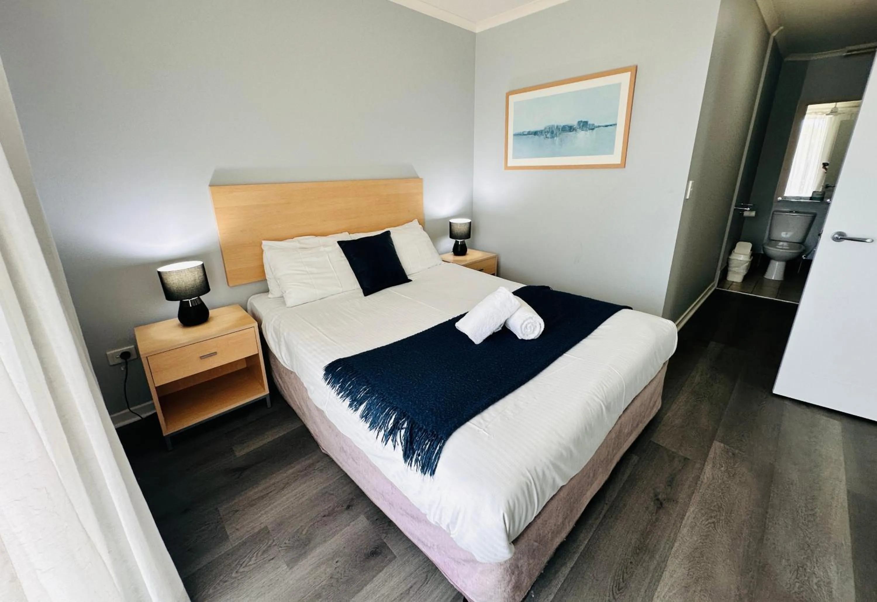 Bedroom, Bed in Caloundra Central Apartment Hotel Official