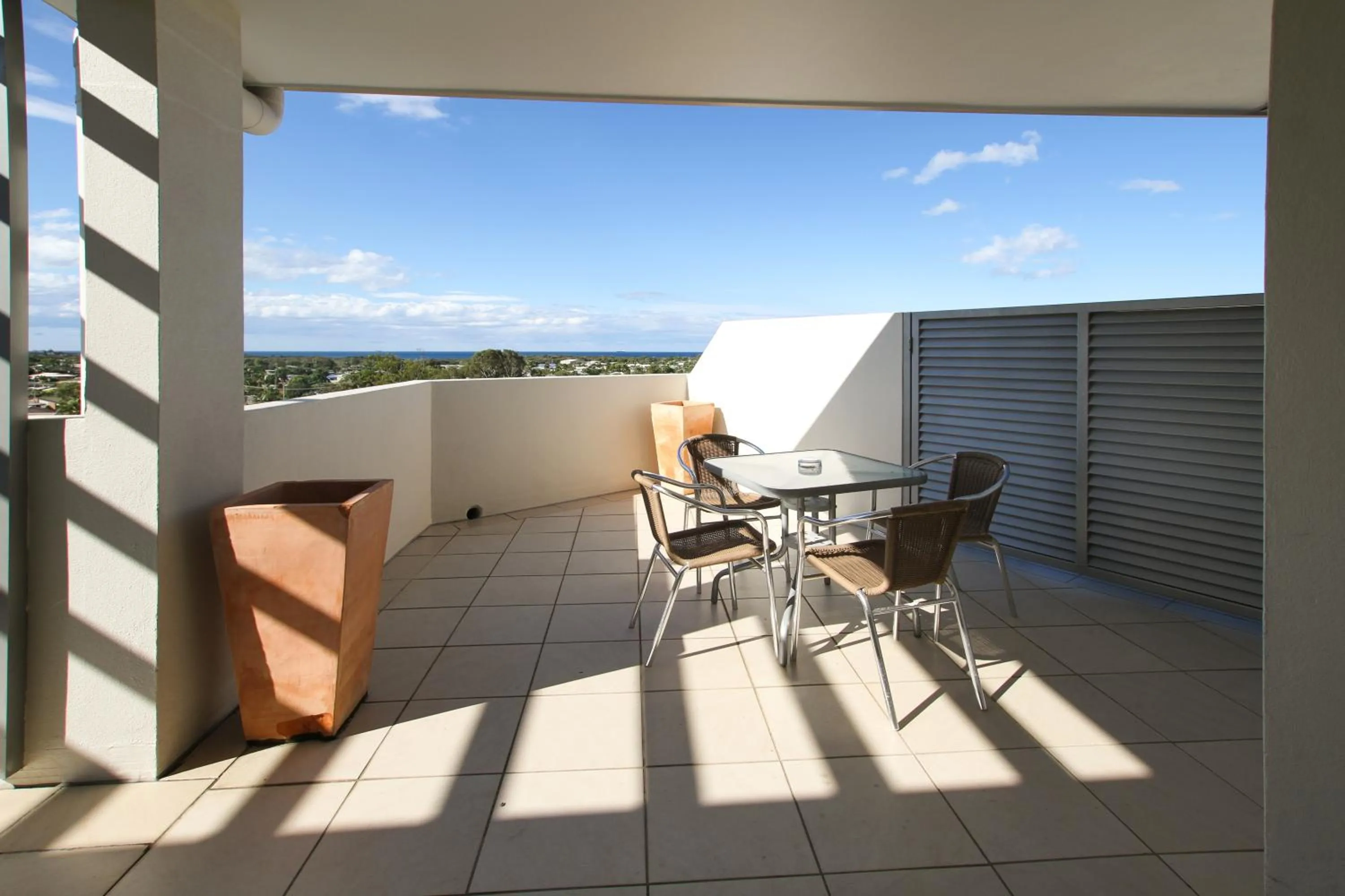 Balcony/Terrace in Caloundra Central Apartment Hotel Official