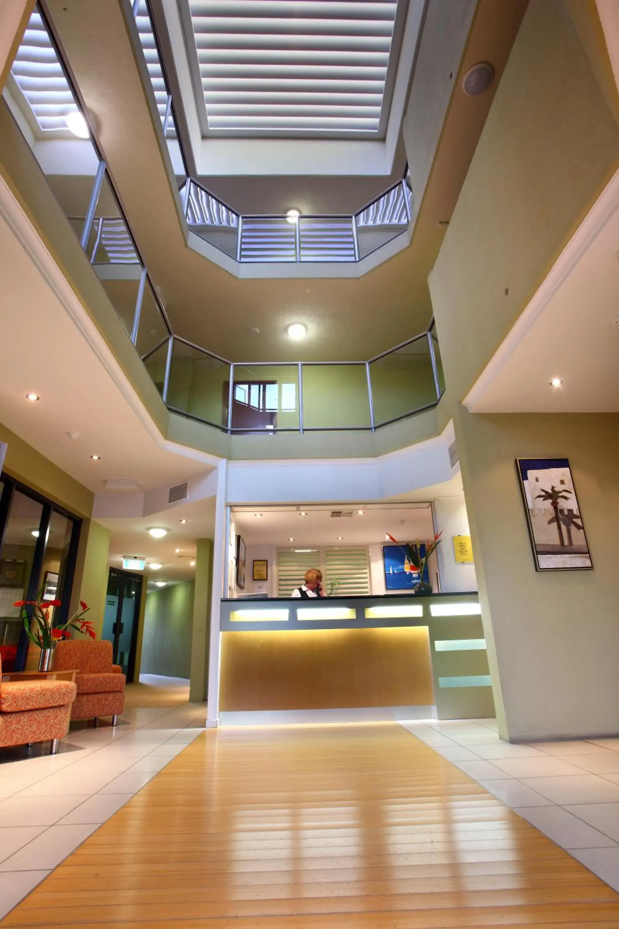 Lobby or reception in Caloundra Central Apartment Hotel Official Lobby or reception in Caloundra Central Apartment Hotel Official