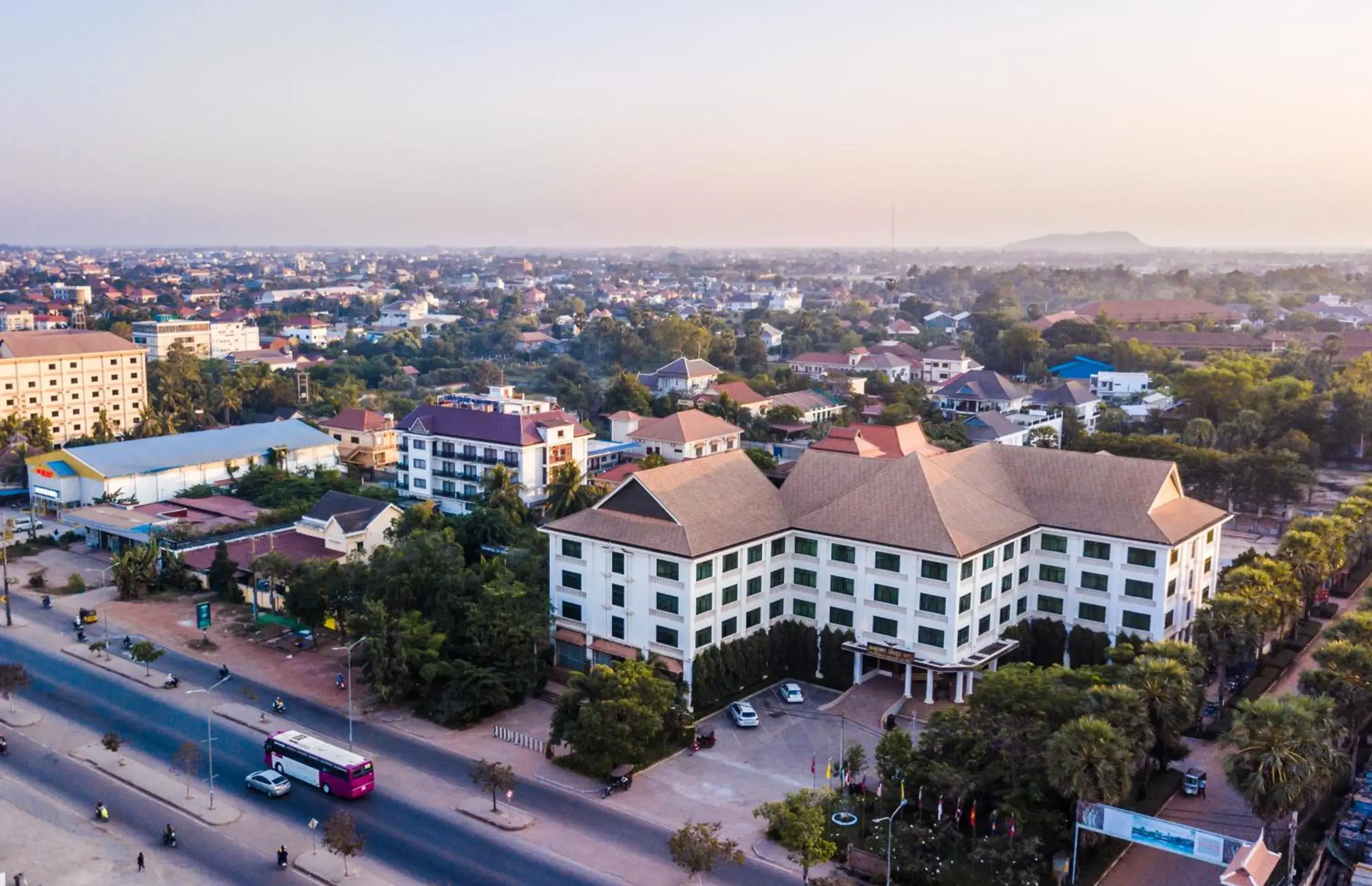 City view, Bird's-eye View in Kingdom Angkor Hotel