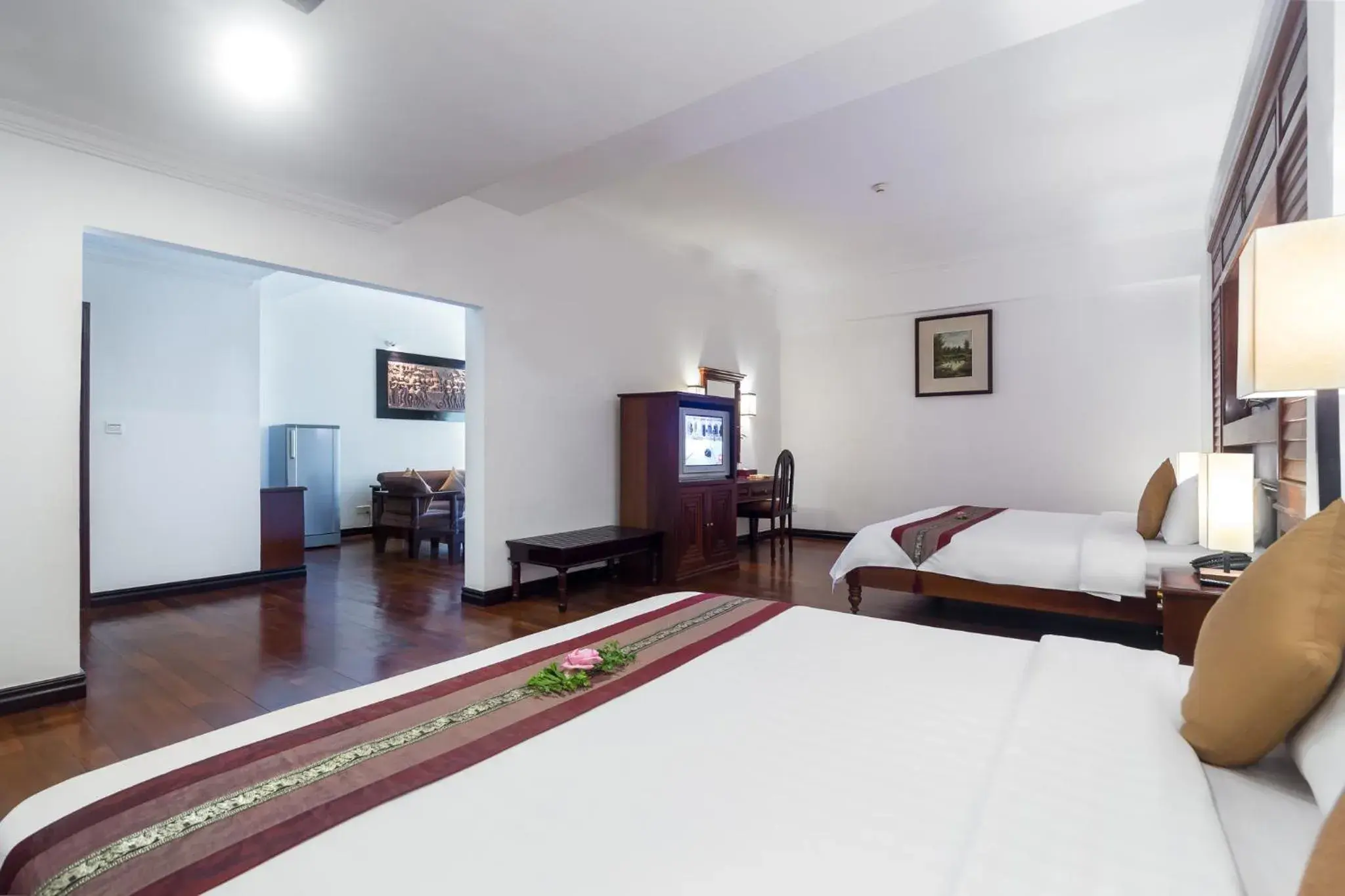 Photo of the whole room in Kingdom Angkor Hotel