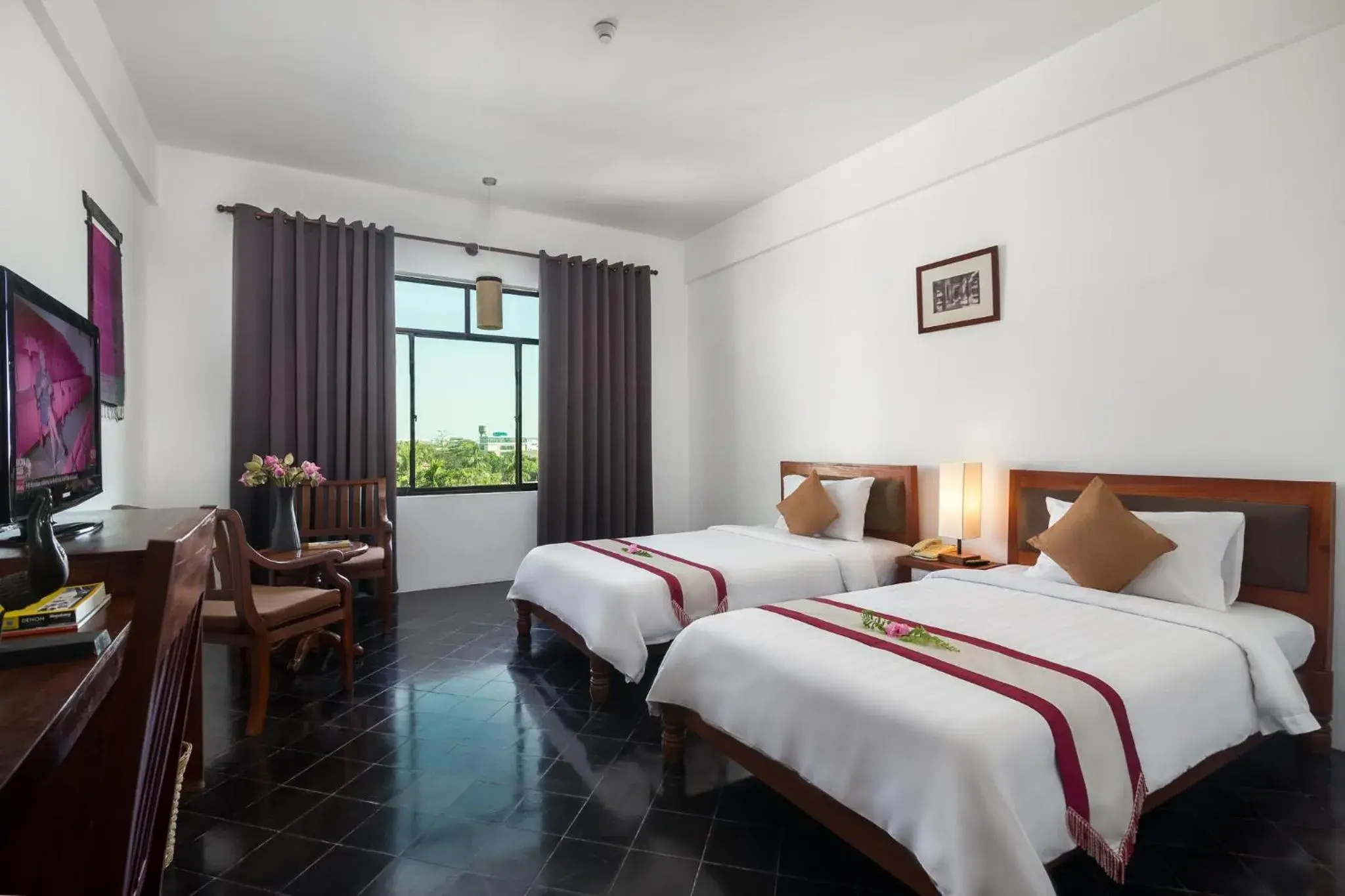 Photo of the whole room in Kingdom Angkor Hotel