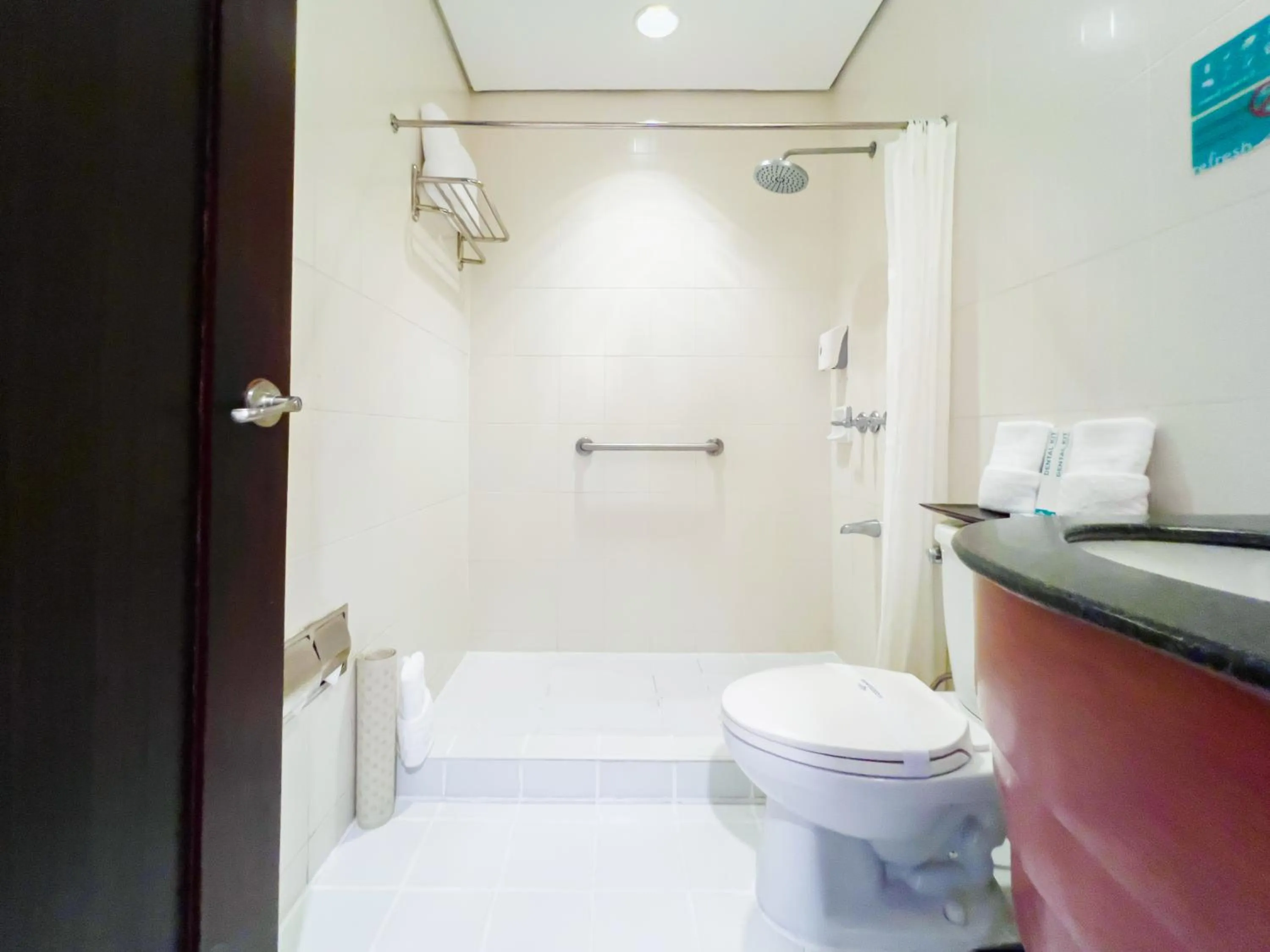 Bathroom in Microtel by Wyndham Cabanatuan