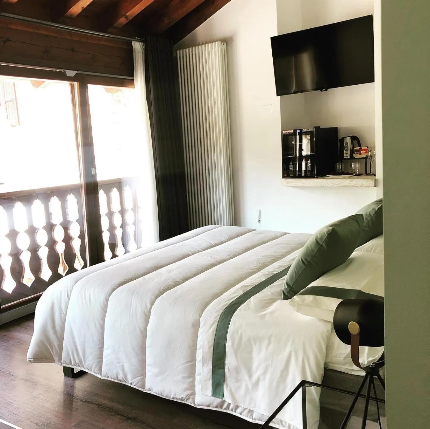 Bedroom, Bed in La terrazza sulle vigne B&B