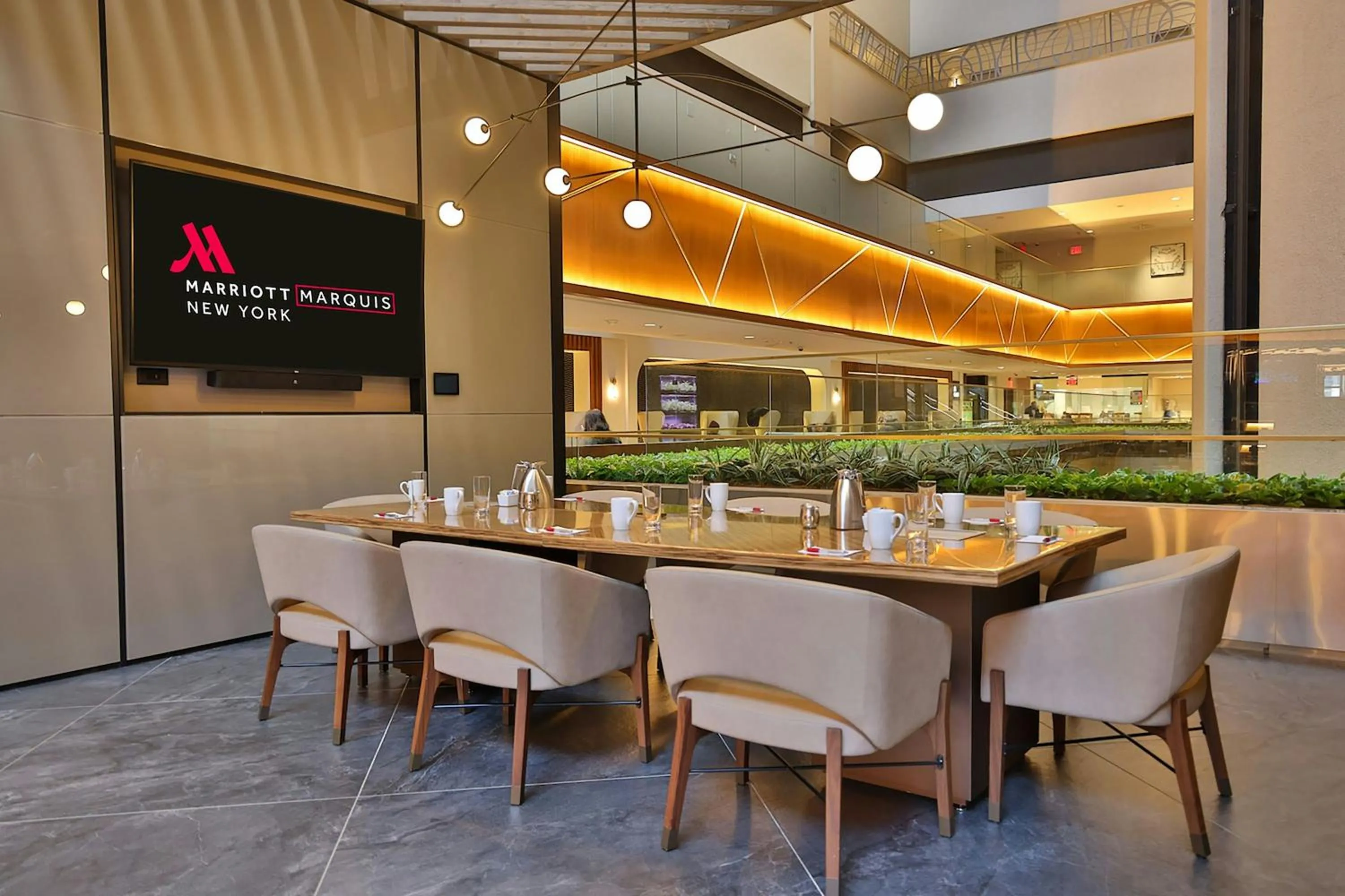 Breakfast in New York Marriott Marquis