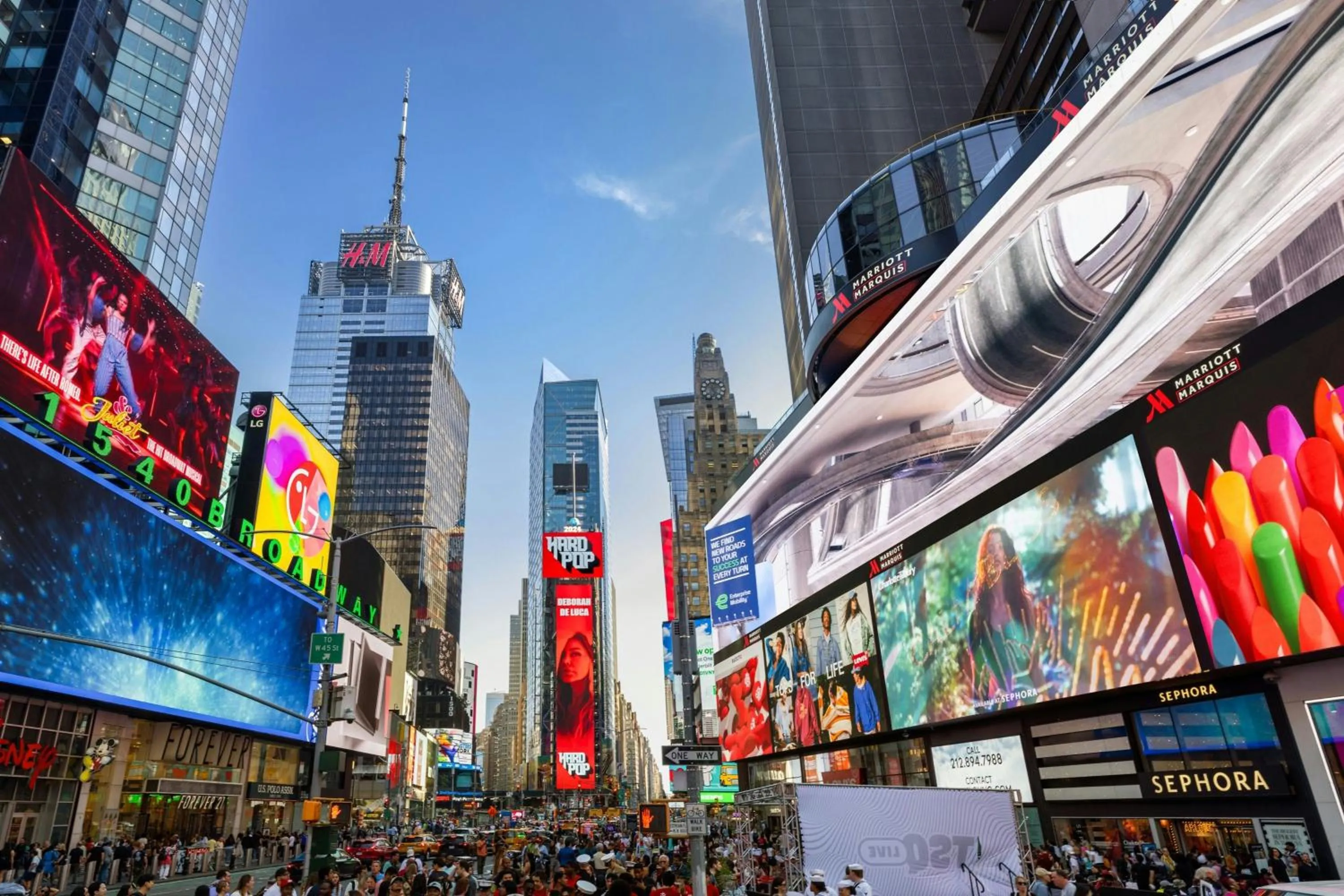 View (from property/room) in New York Marriott Marquis
