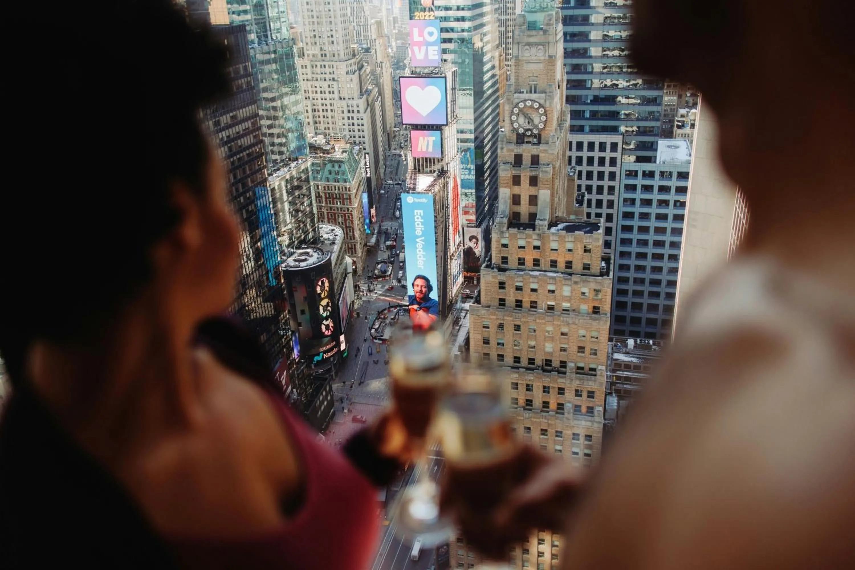 View (from property/room) in New York Marriott Marquis