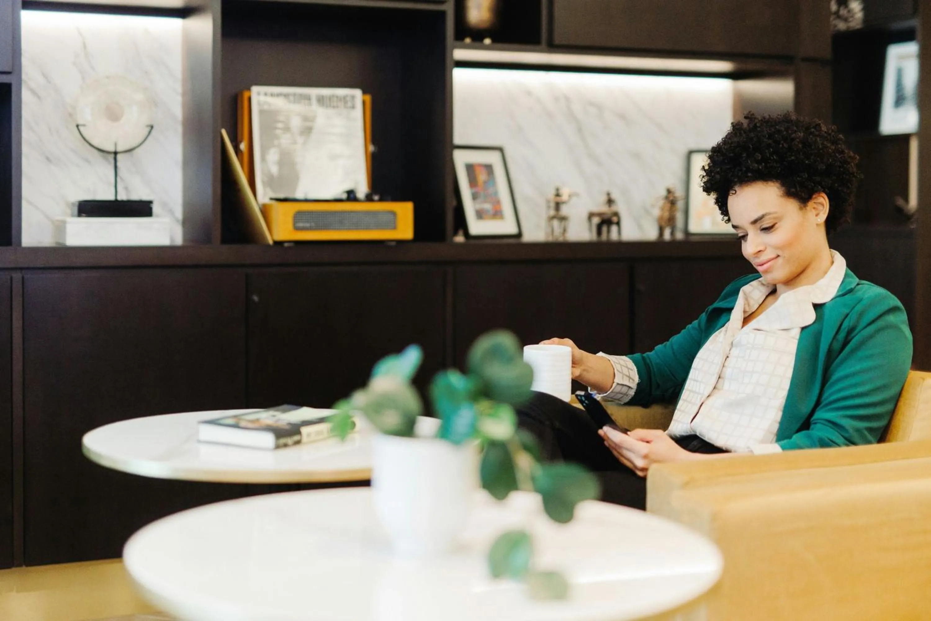 Lounge or bar in New York Marriott Marquis