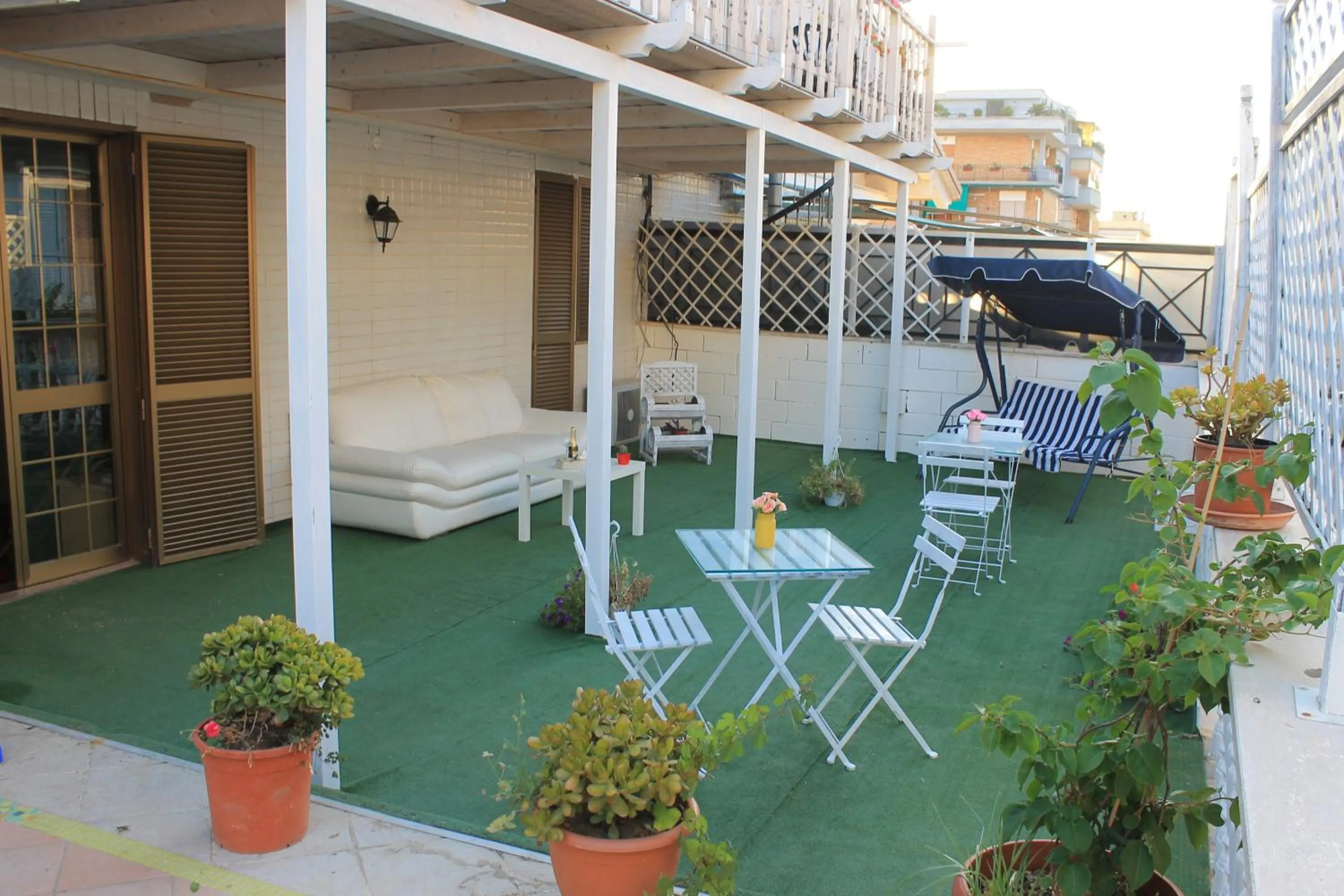 Balcony/Terrace in San Peter's Golden Rooms