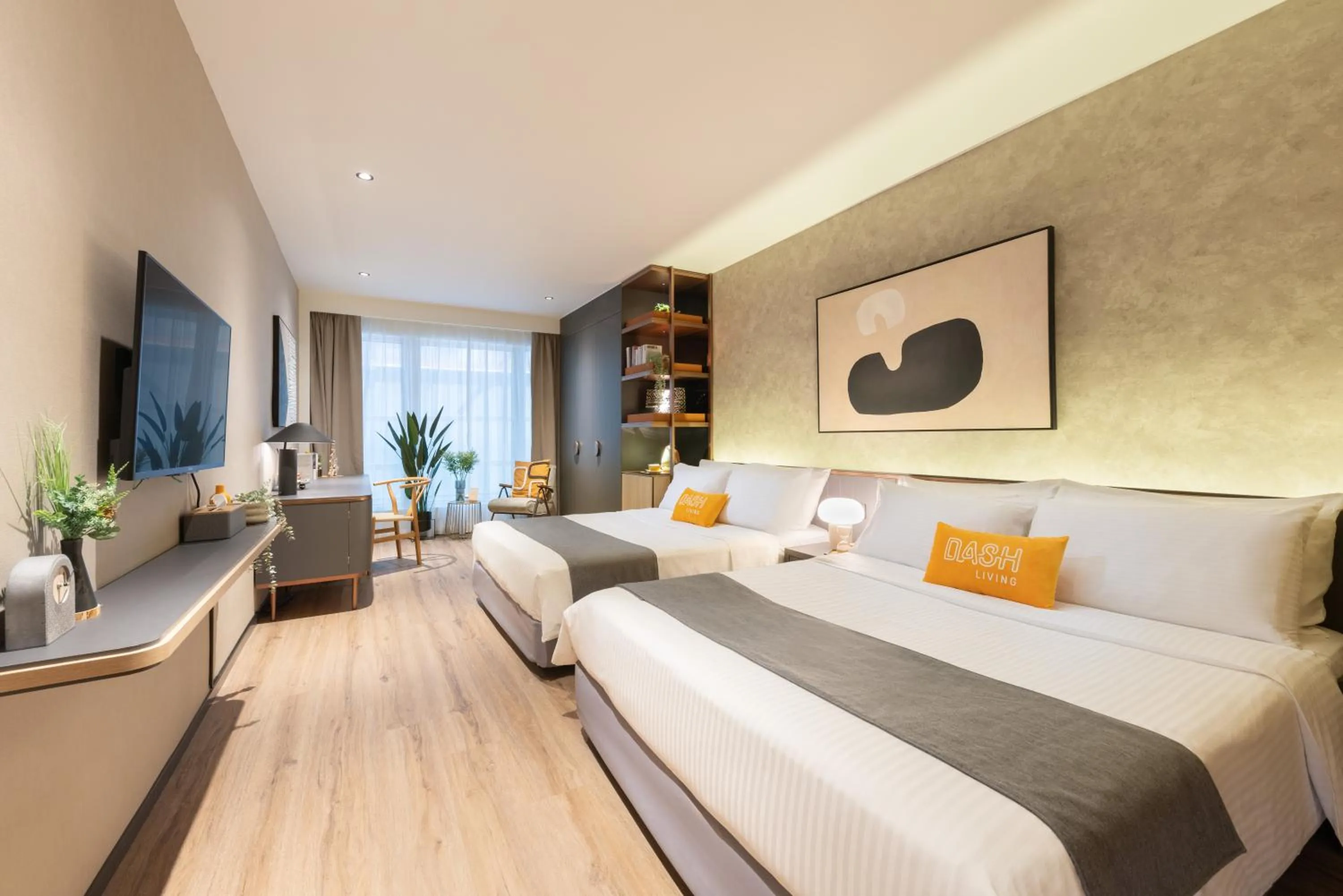 Bed in Dash Living on Prat