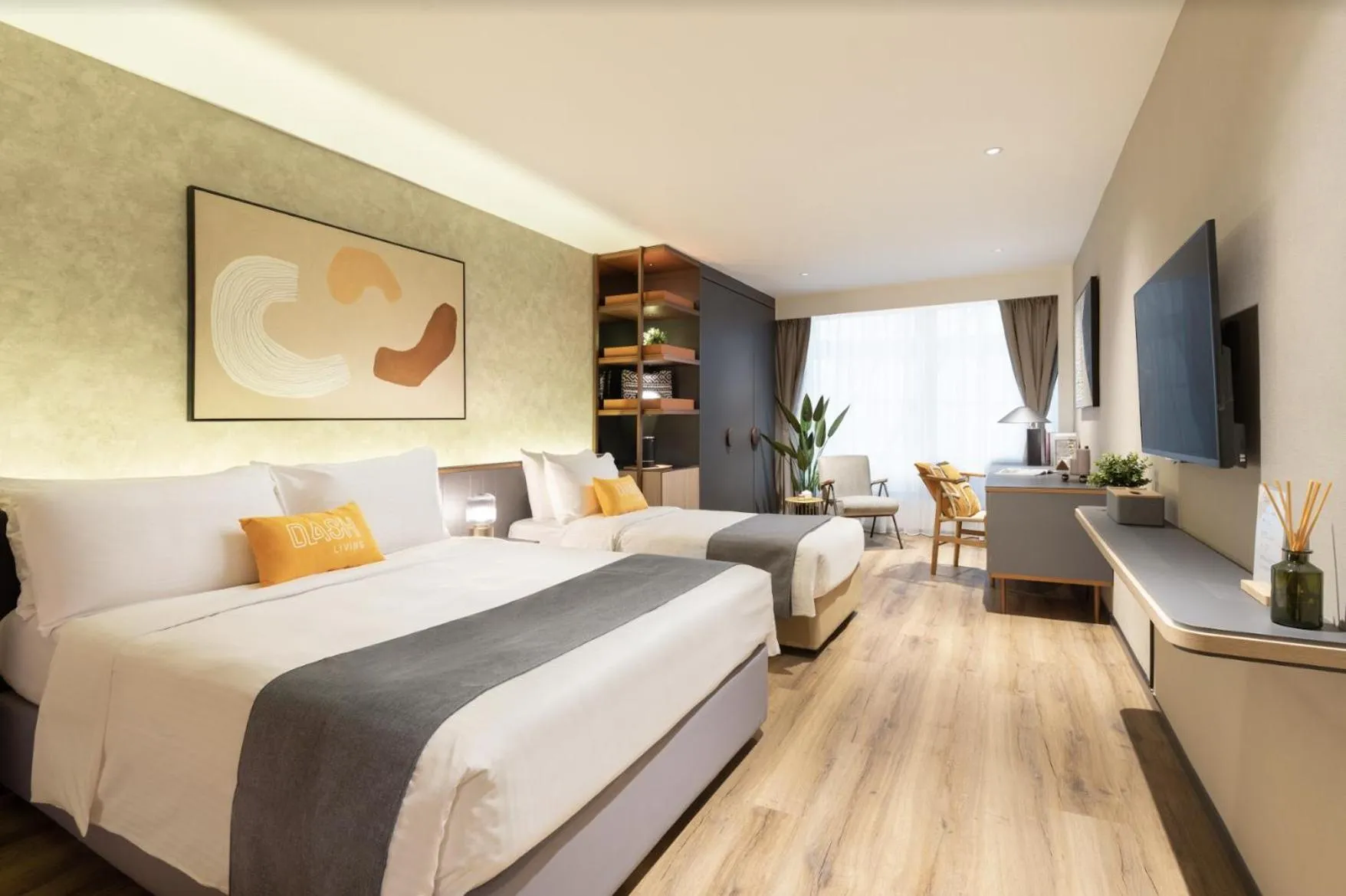 Bed in Dash Living on Prat