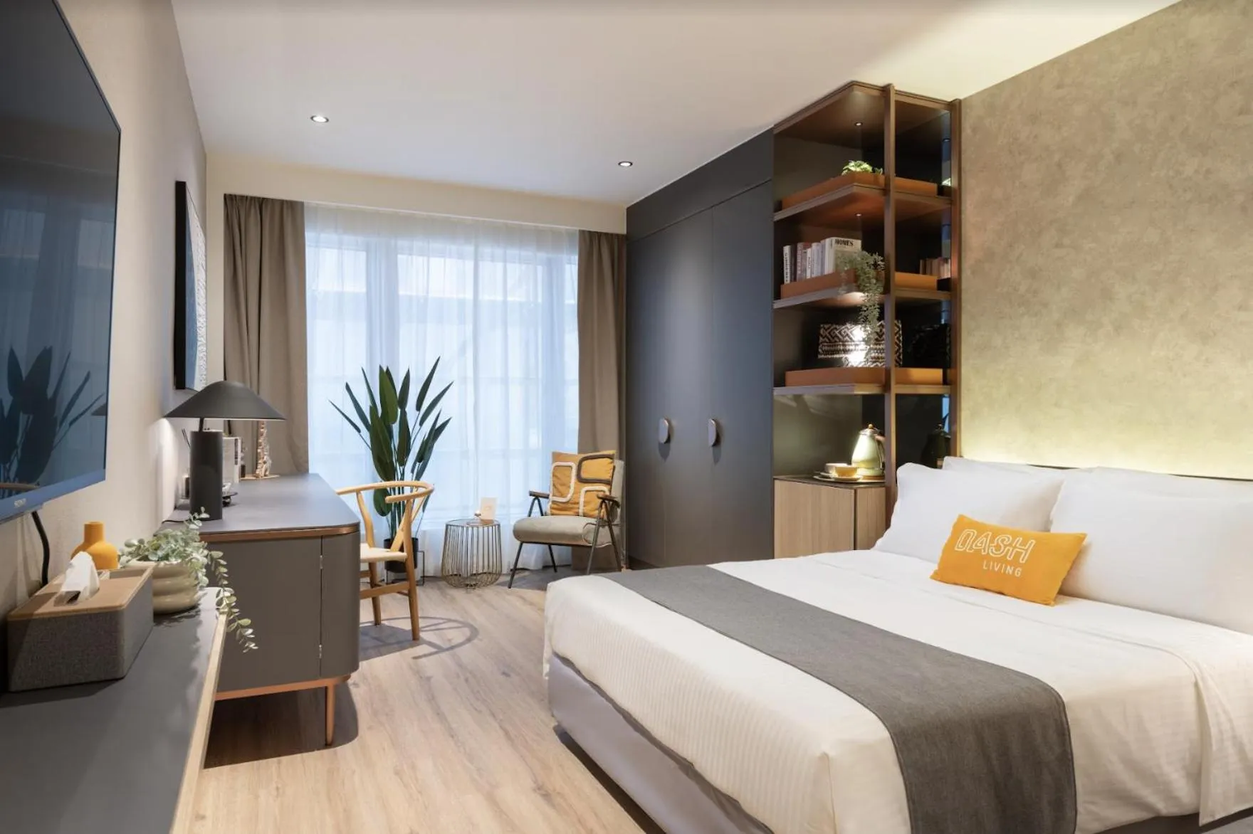 Bed in Dash Living on Prat