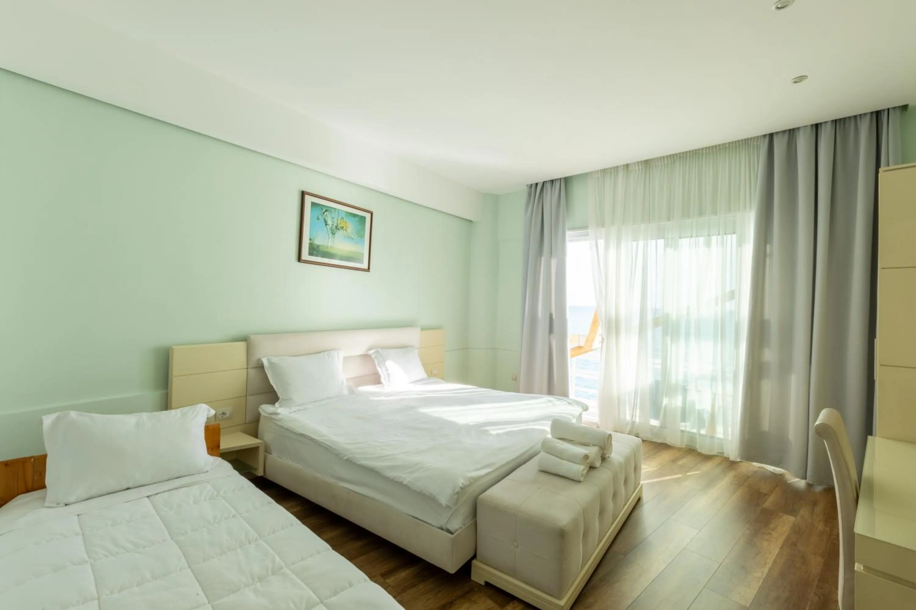 Deluxe Double Room with Balcony and Sea View - single occupancy in Ventus Harbor Hotel