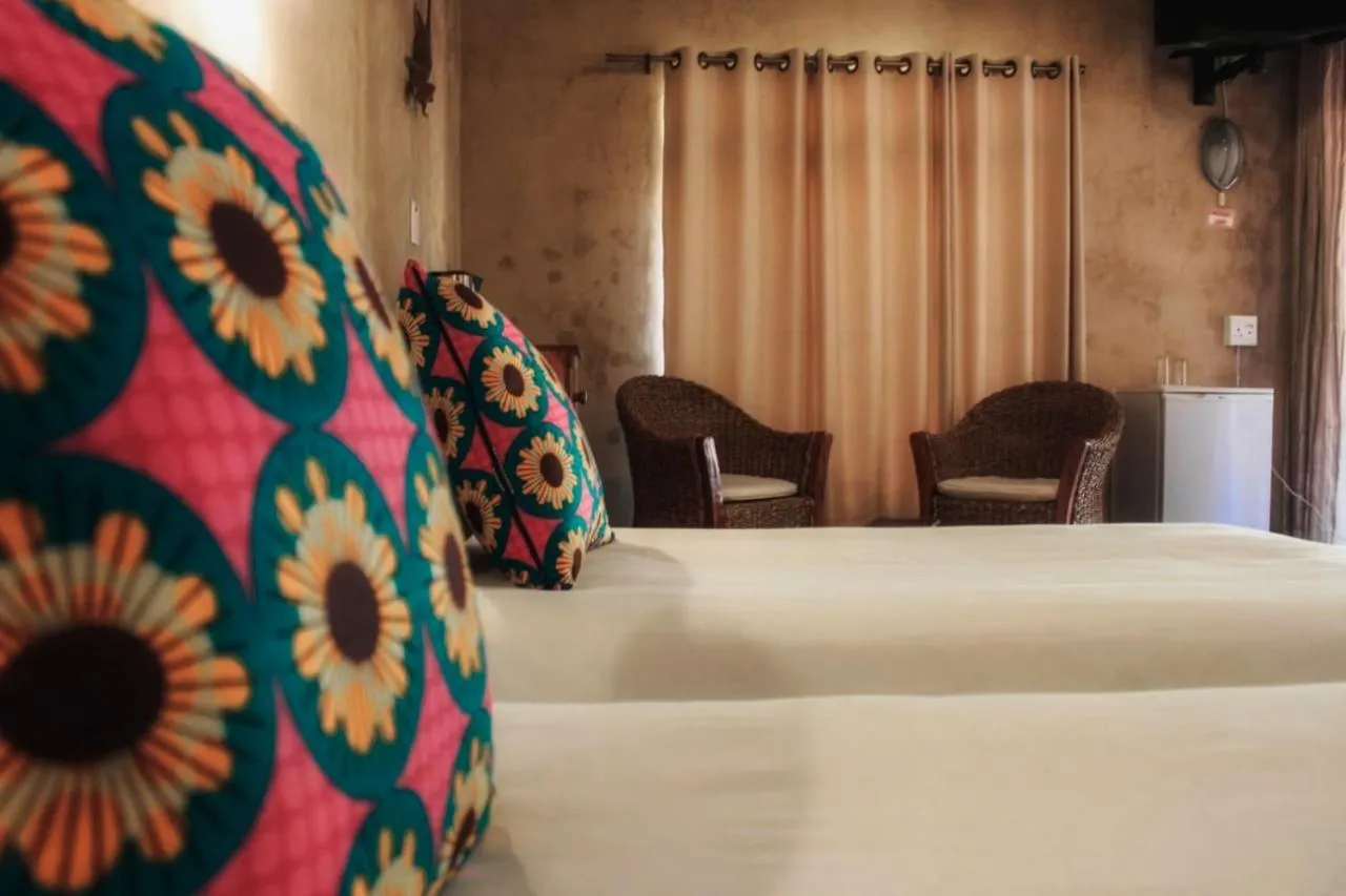 Bed in AmaZulu Lodge