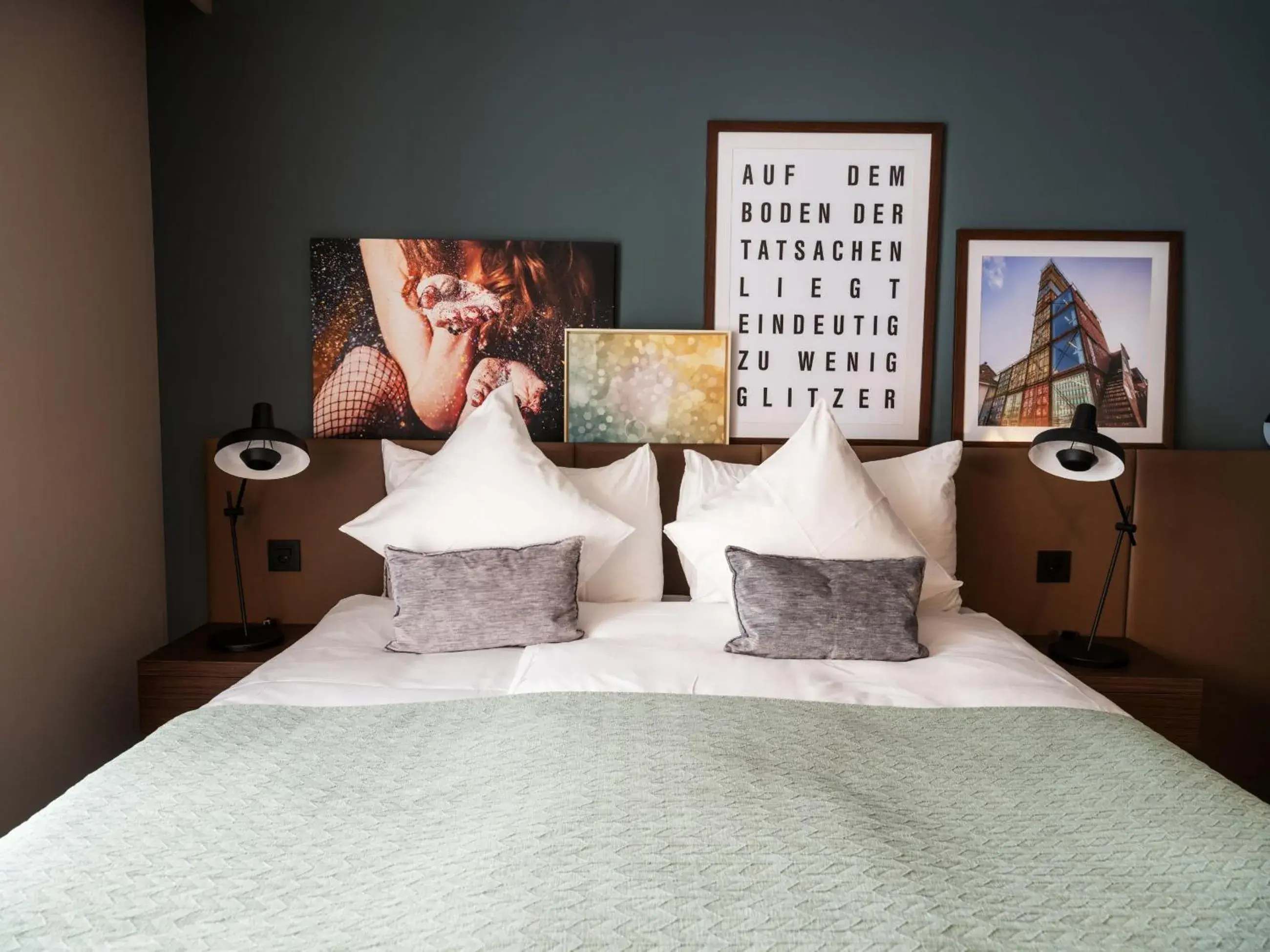 Bedroom, Bed in Acasa Suites Zurich Oerlikon Bedroom, Bed in Acasa Suites Zurich Oerlikon