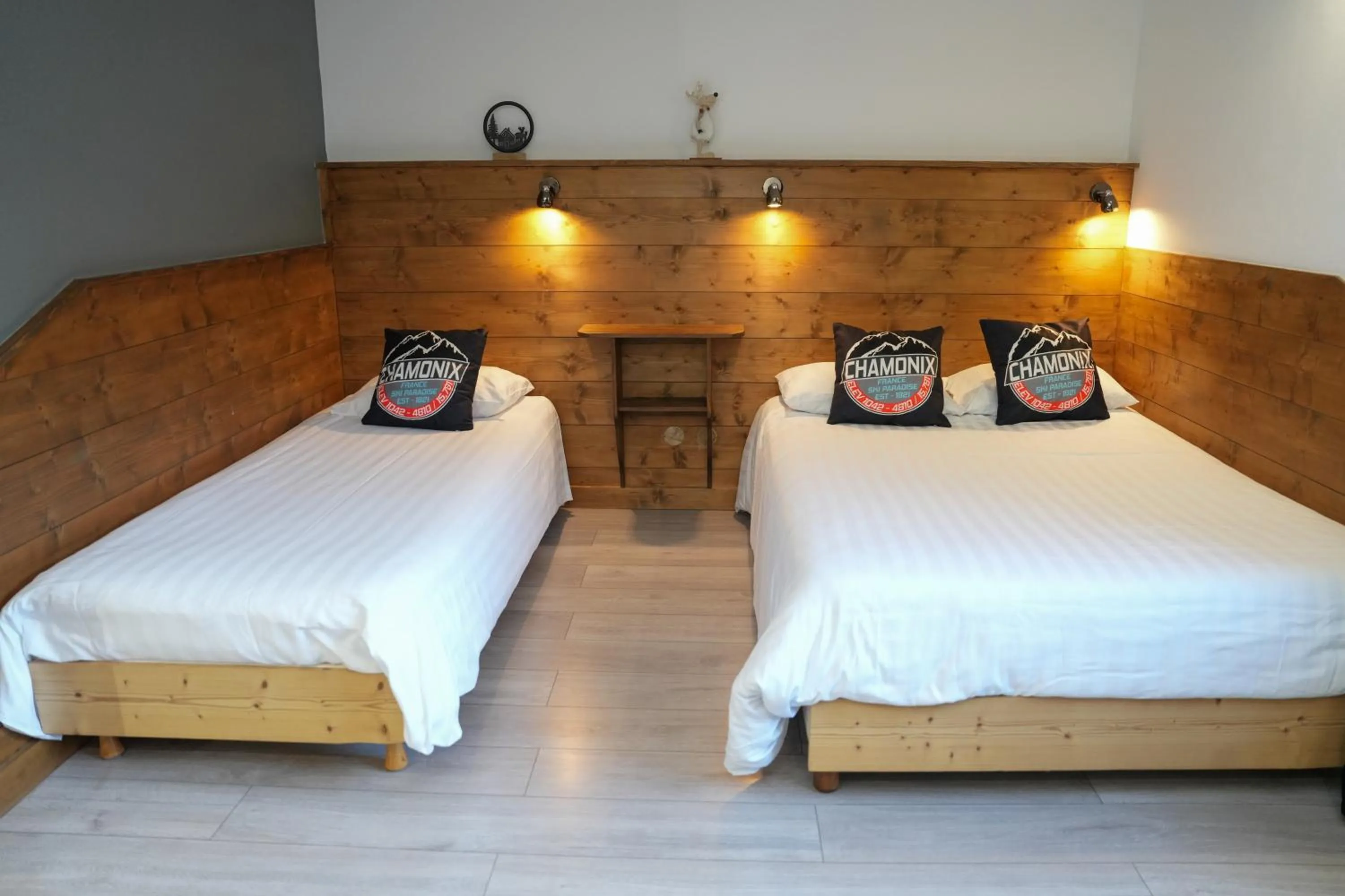 Bedroom, Bed in Fontaine du Mont Blanc Hotel & Spa