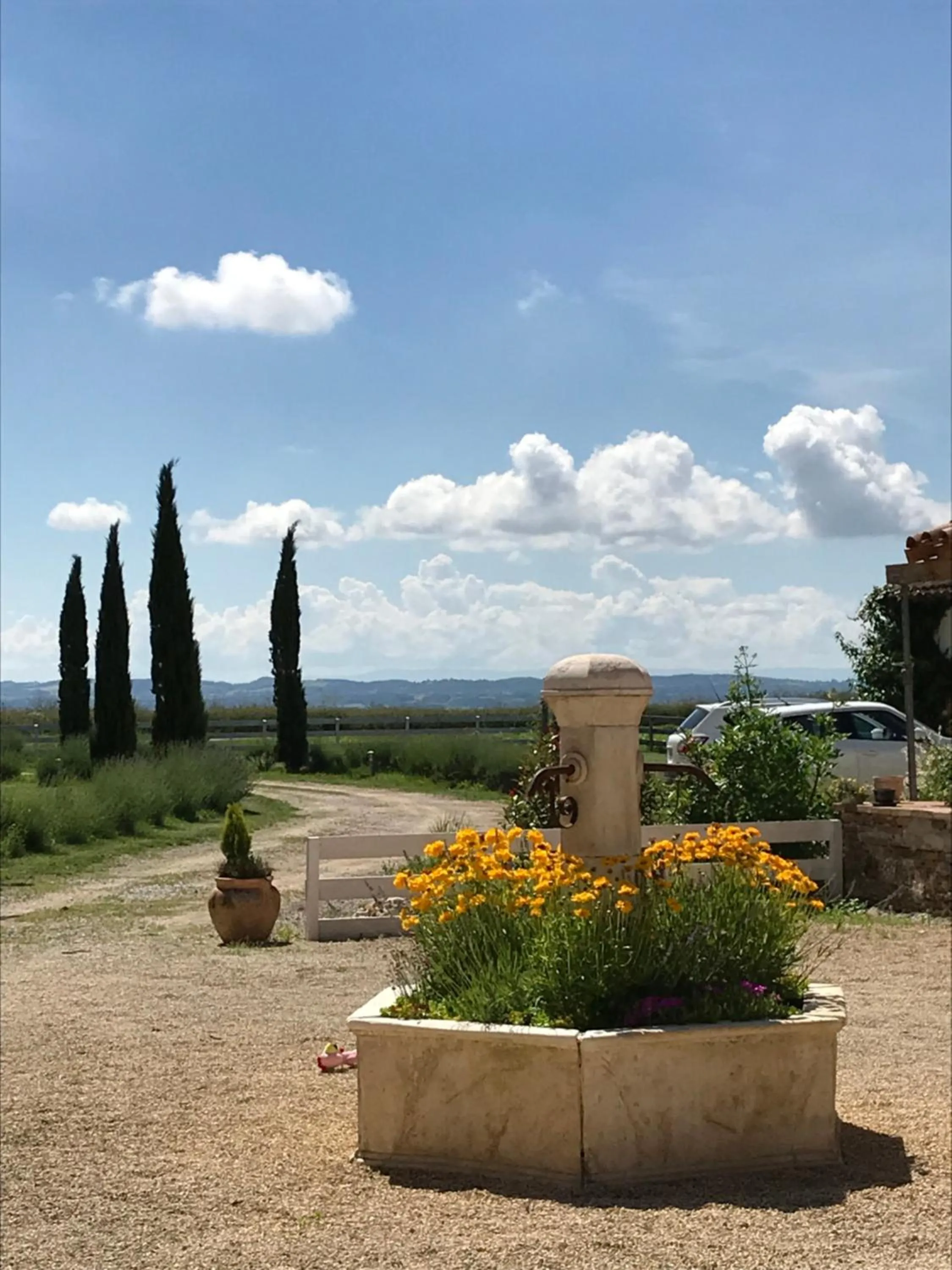 Garden in residence la Salamandre kamers