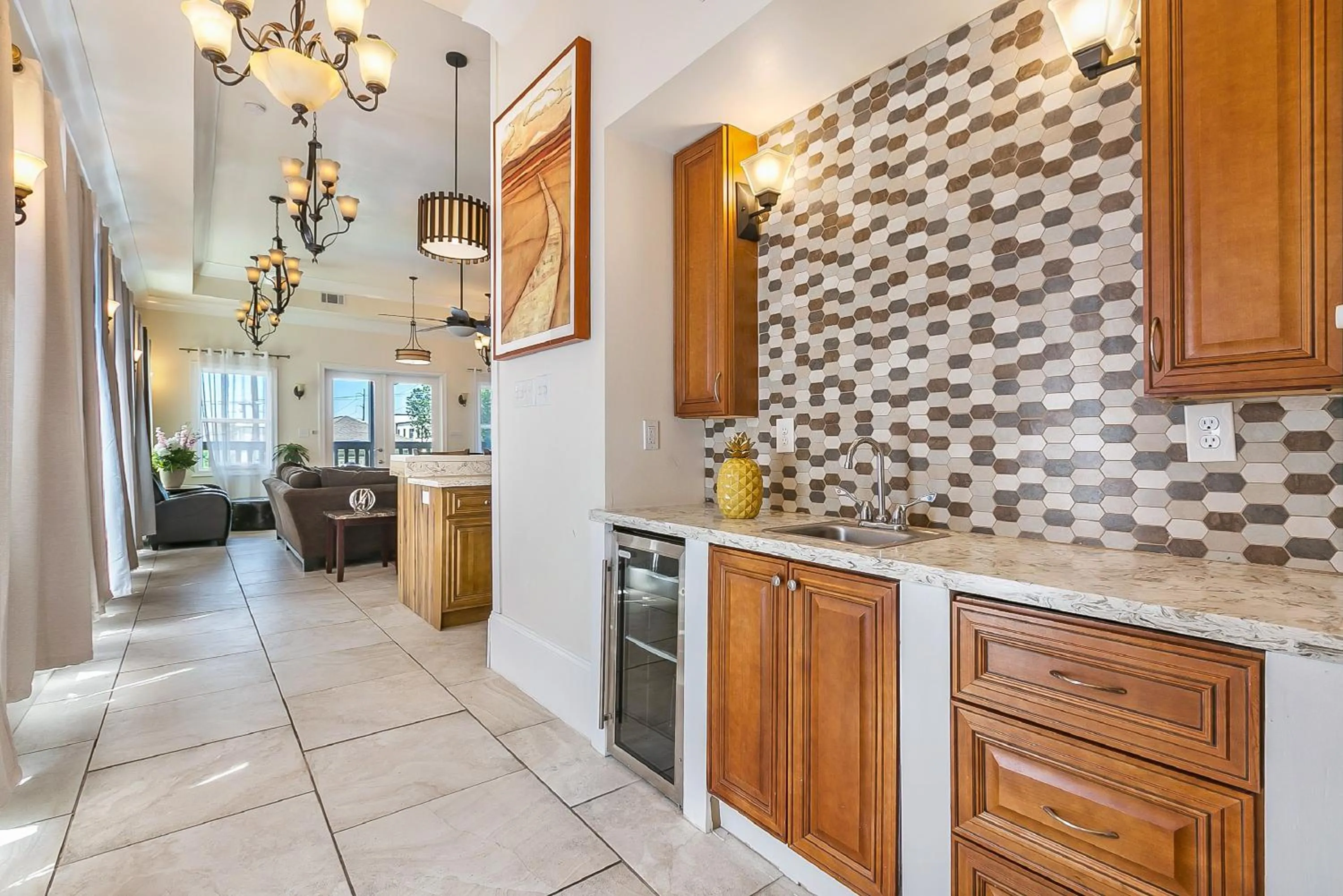 Kitchen or kitchenette in Urban Condos with Spacious Rooms & Amenities