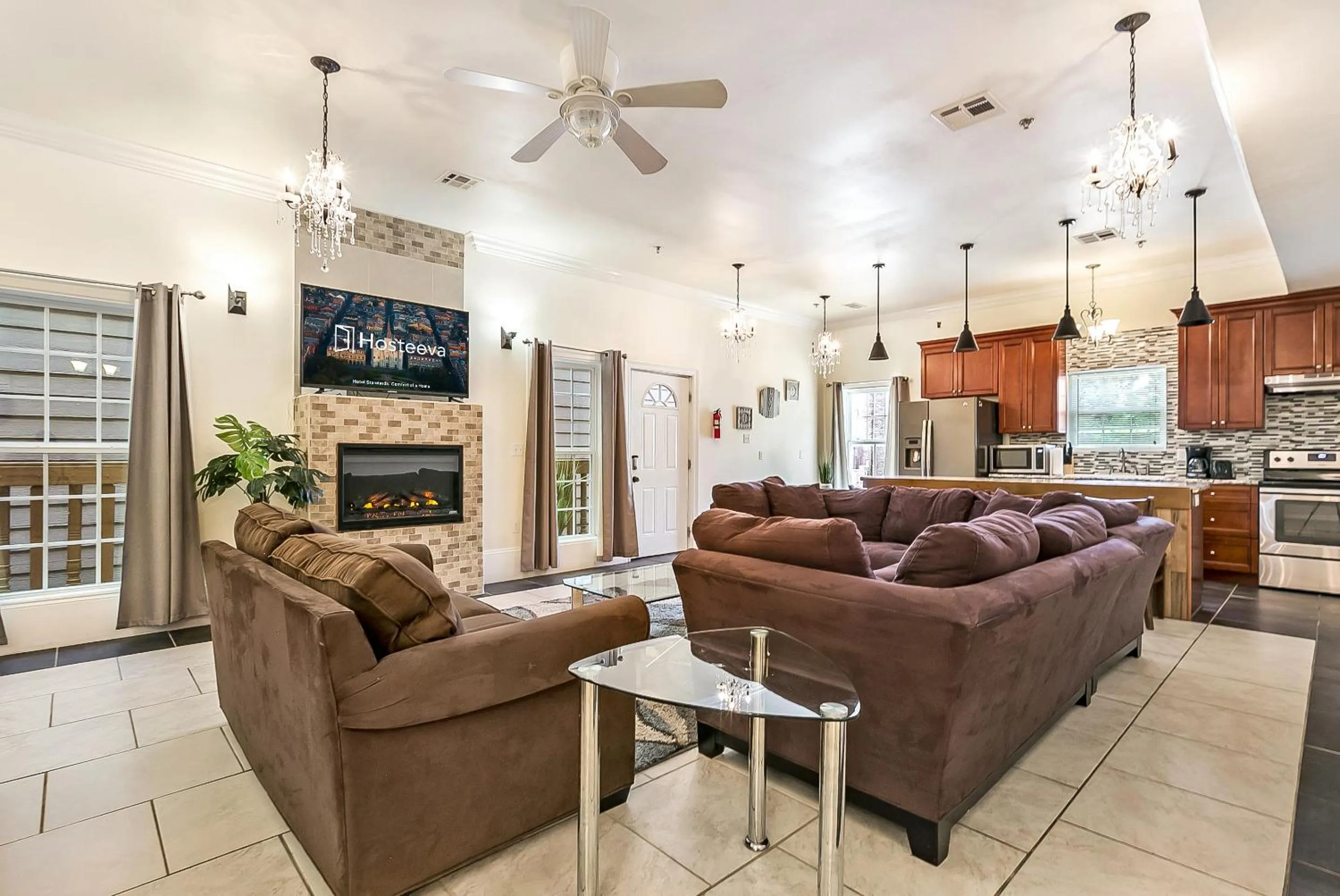 Living room in Urban Condos with Spacious Rooms & Amenities