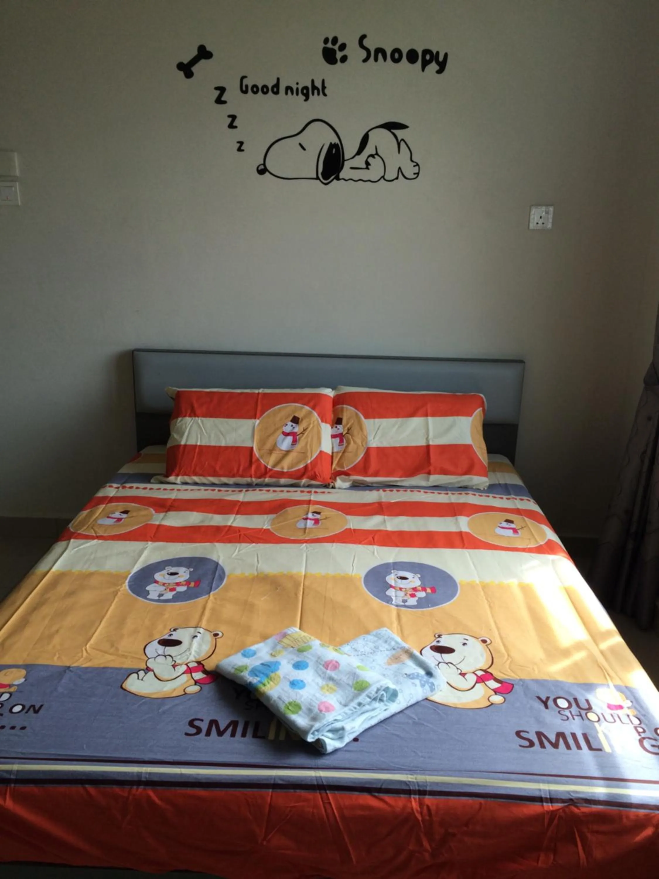 Bed in Sri Manjung Ma Maison Homestay