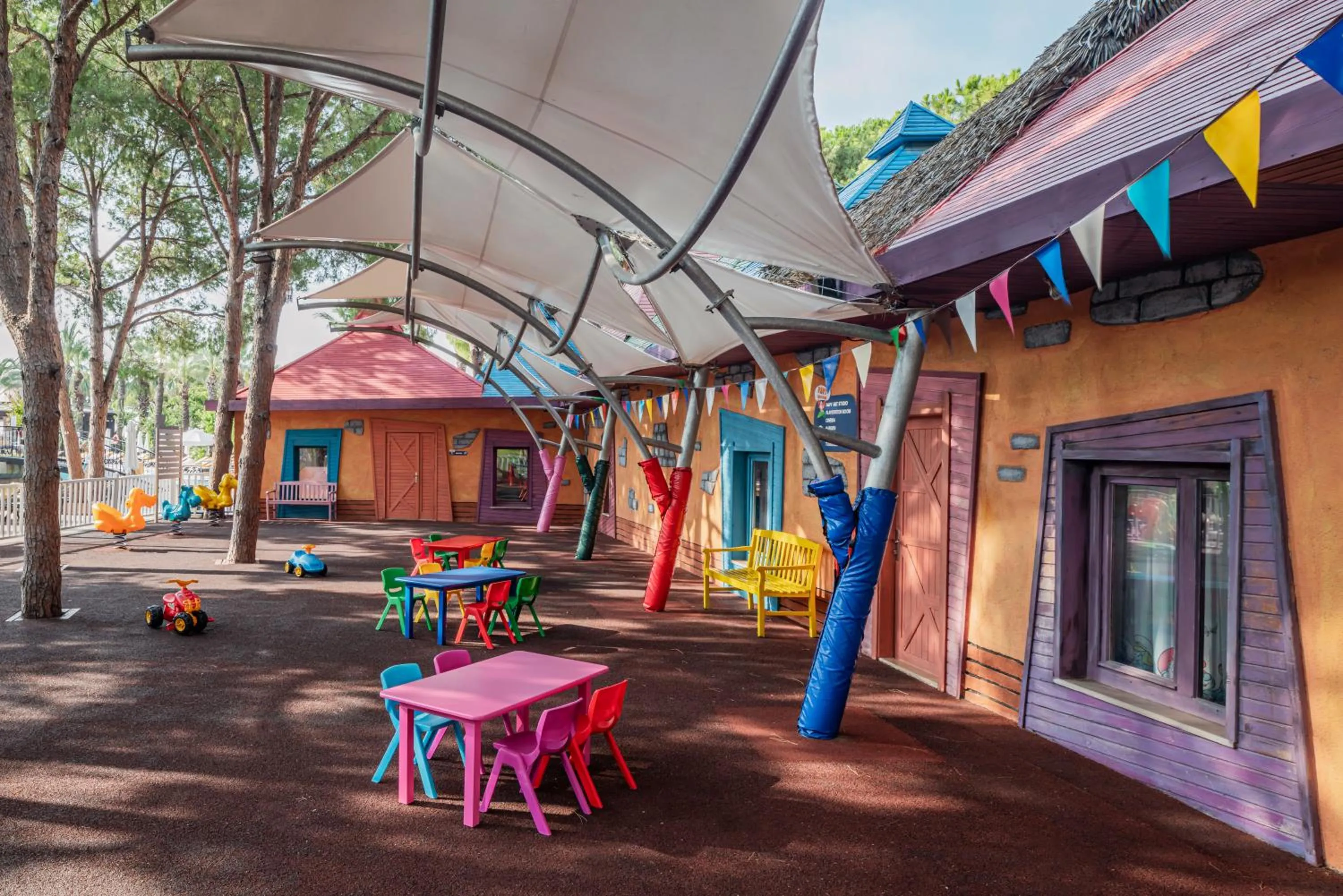 Children play ground in Papillon Ayscha Resort & Spa