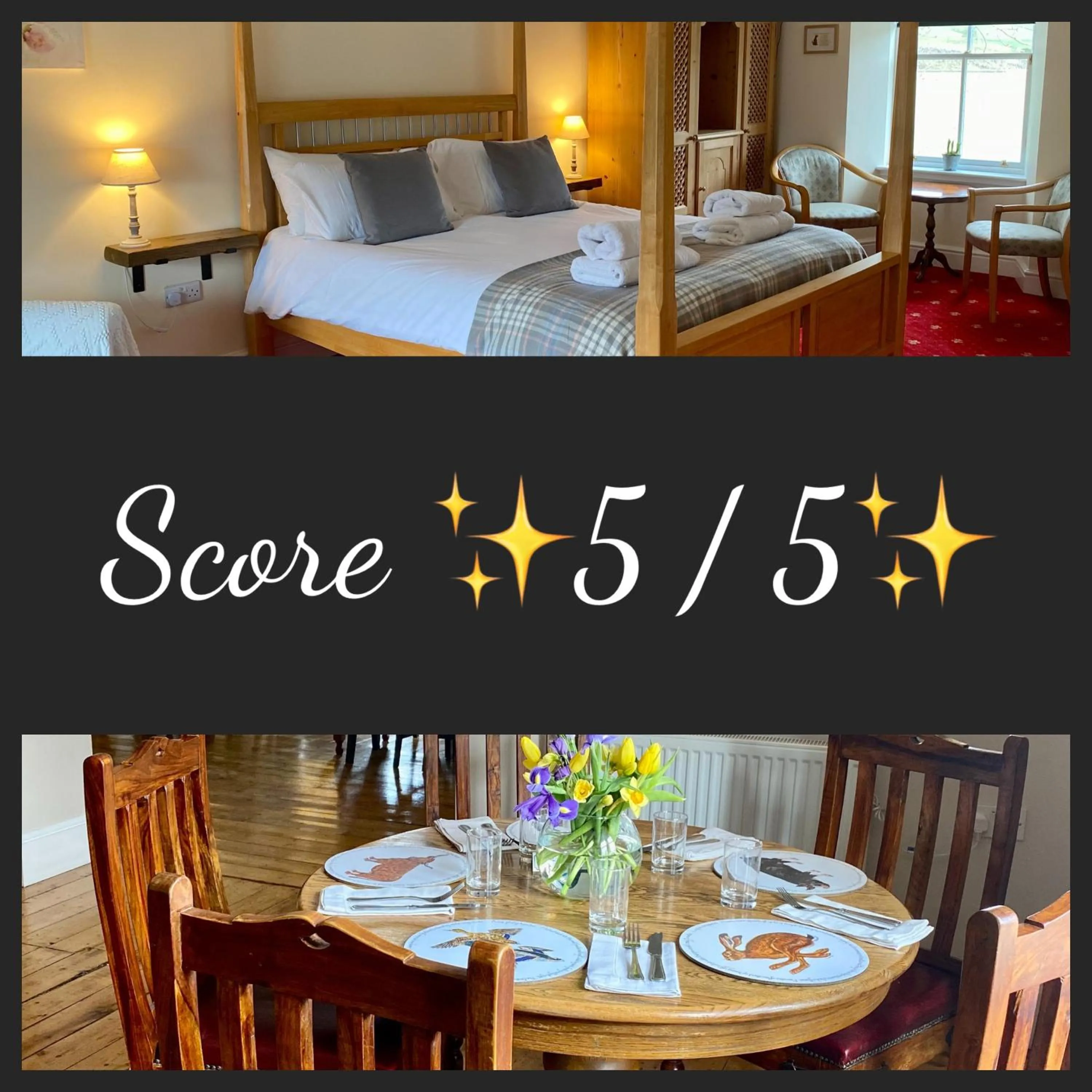 Property building, Bed in The Gordon Arms Restaurant with Rooms