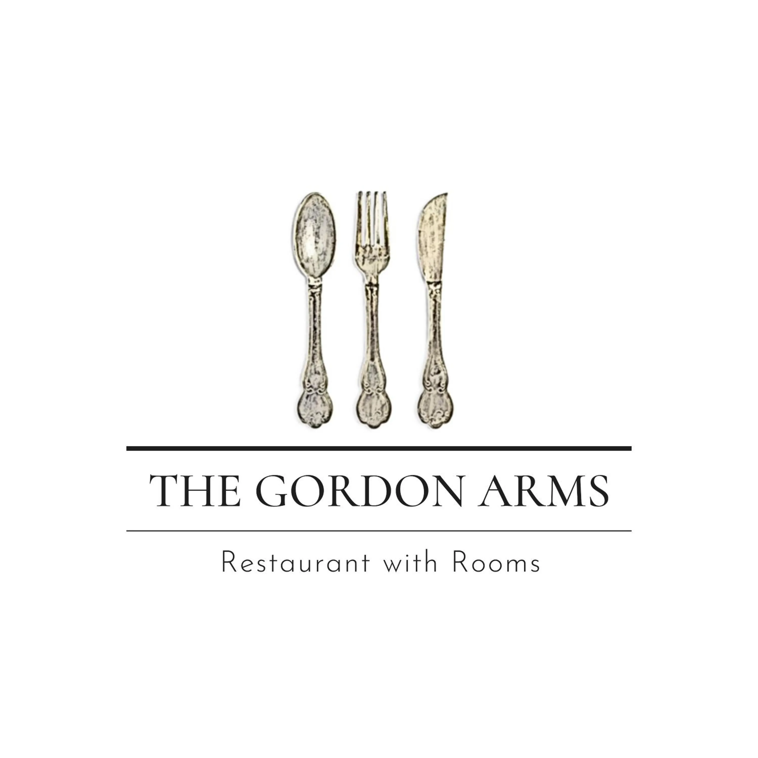 Logo/Certificate/Sign in The Gordon Arms Restaurant with Rooms