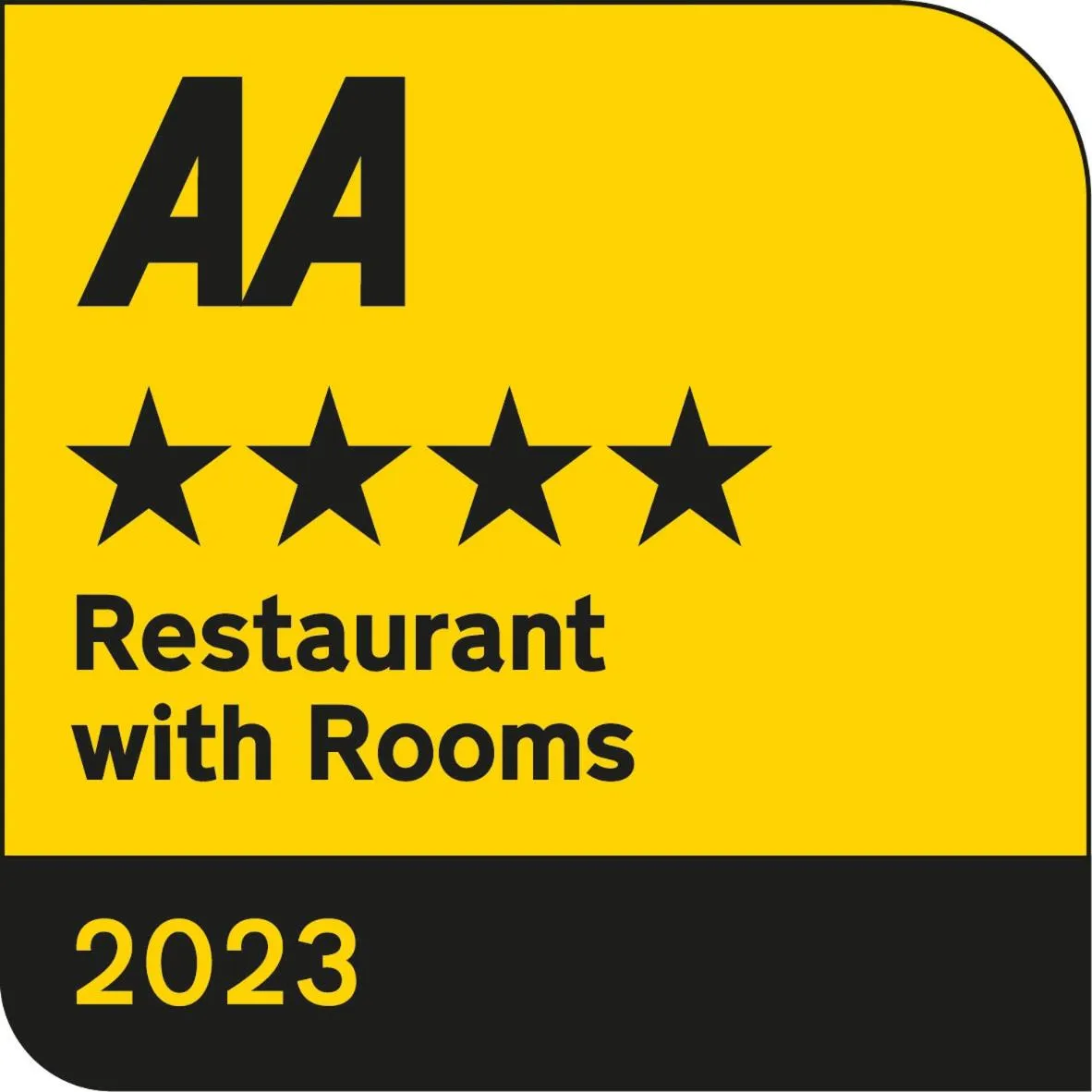 Certificate/Award in The Gordon Arms Restaurant with Rooms