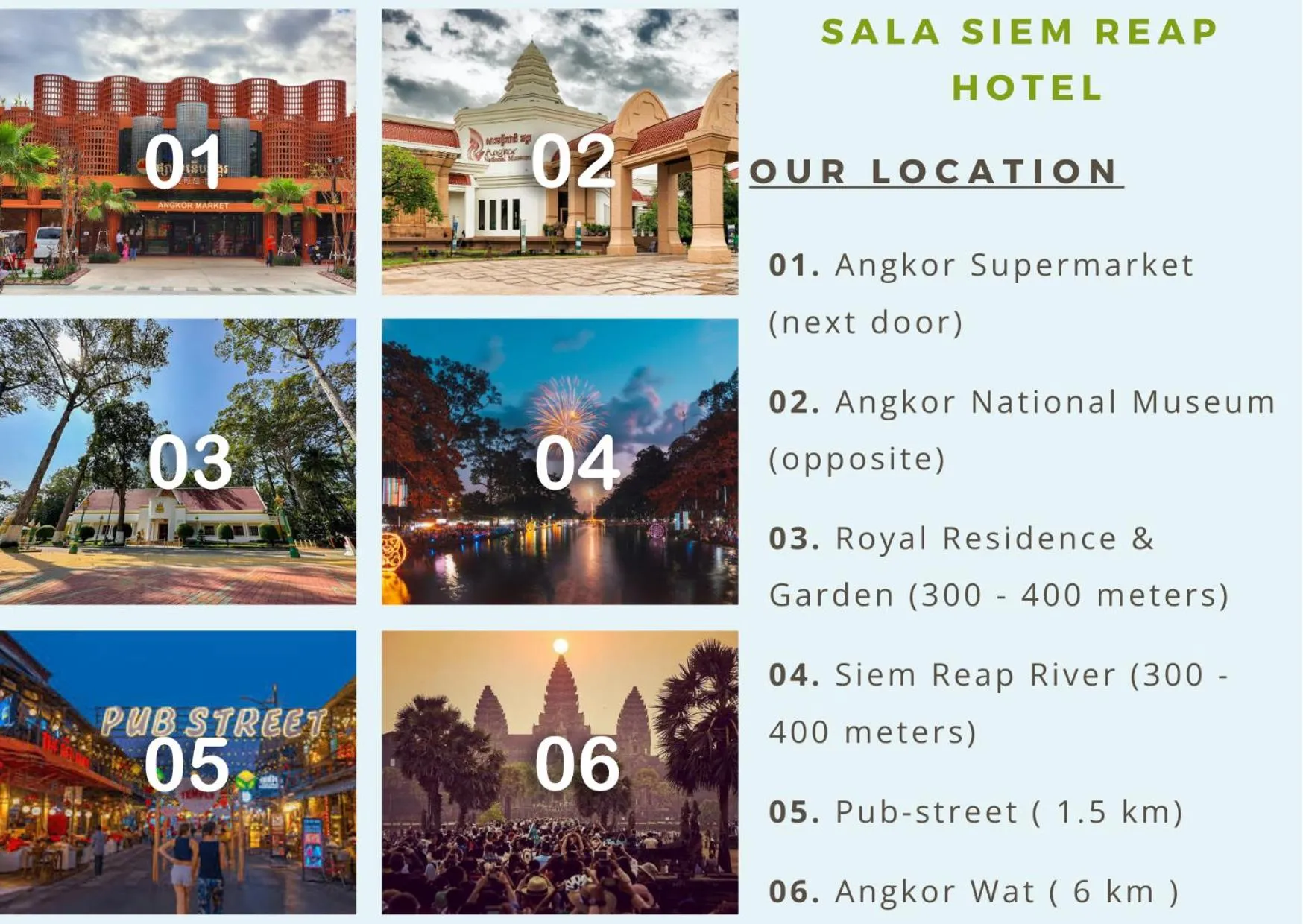 Text overlay in Sala Siem Reap Hotel