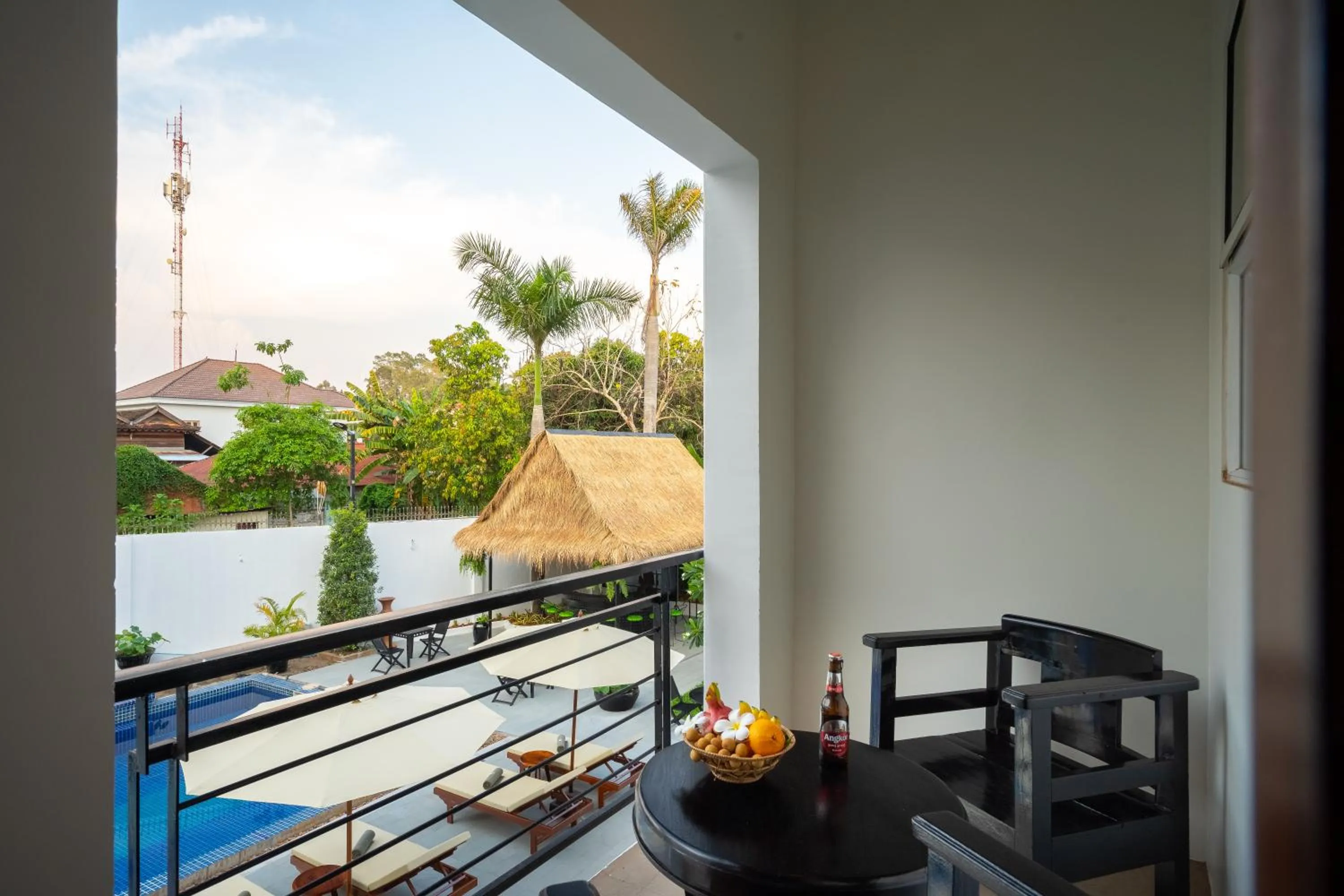 Patio in Sala Siem Reap Hotel