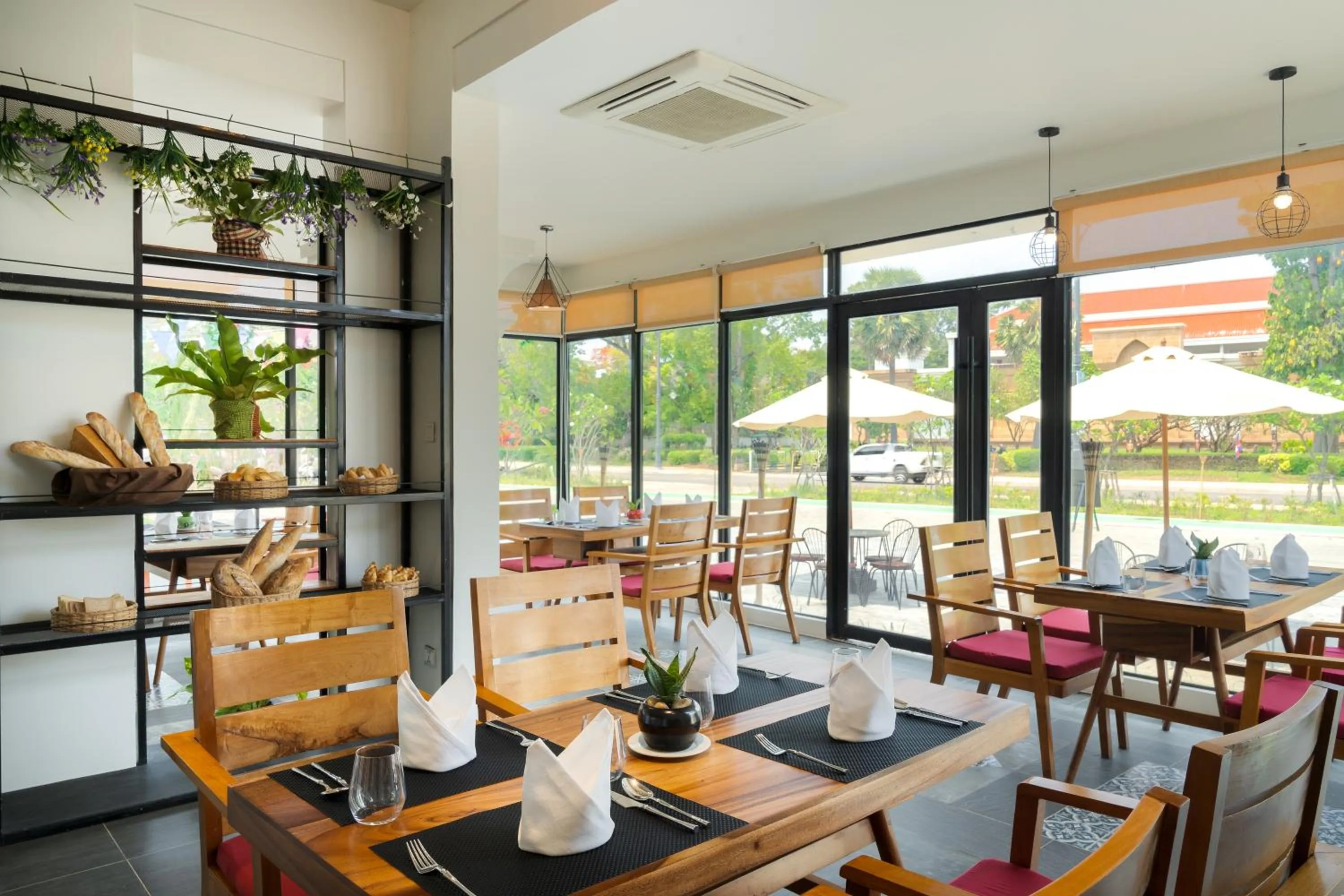 Patio in Sala Siem Reap Hotel