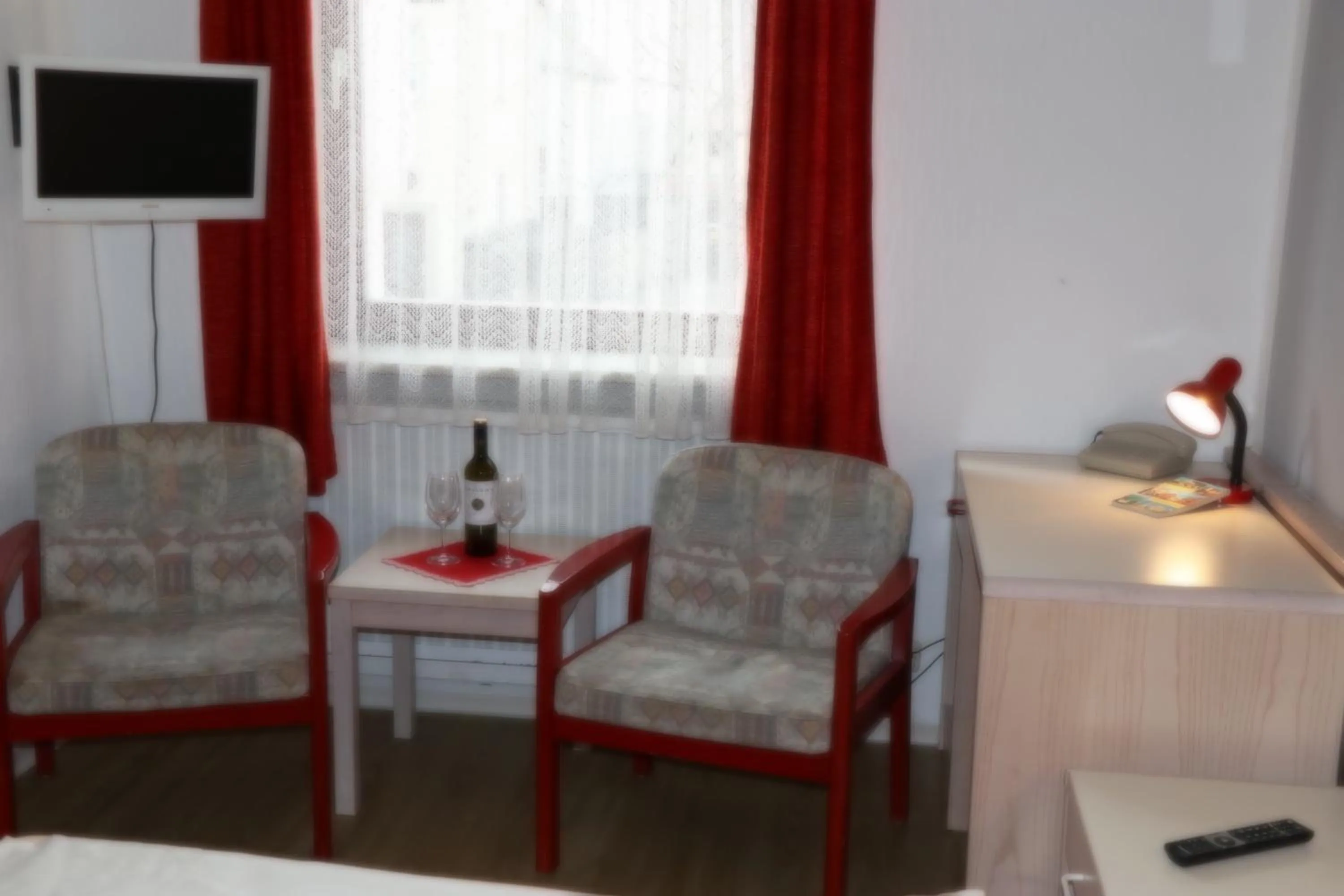 Seating area in Gasthof Post