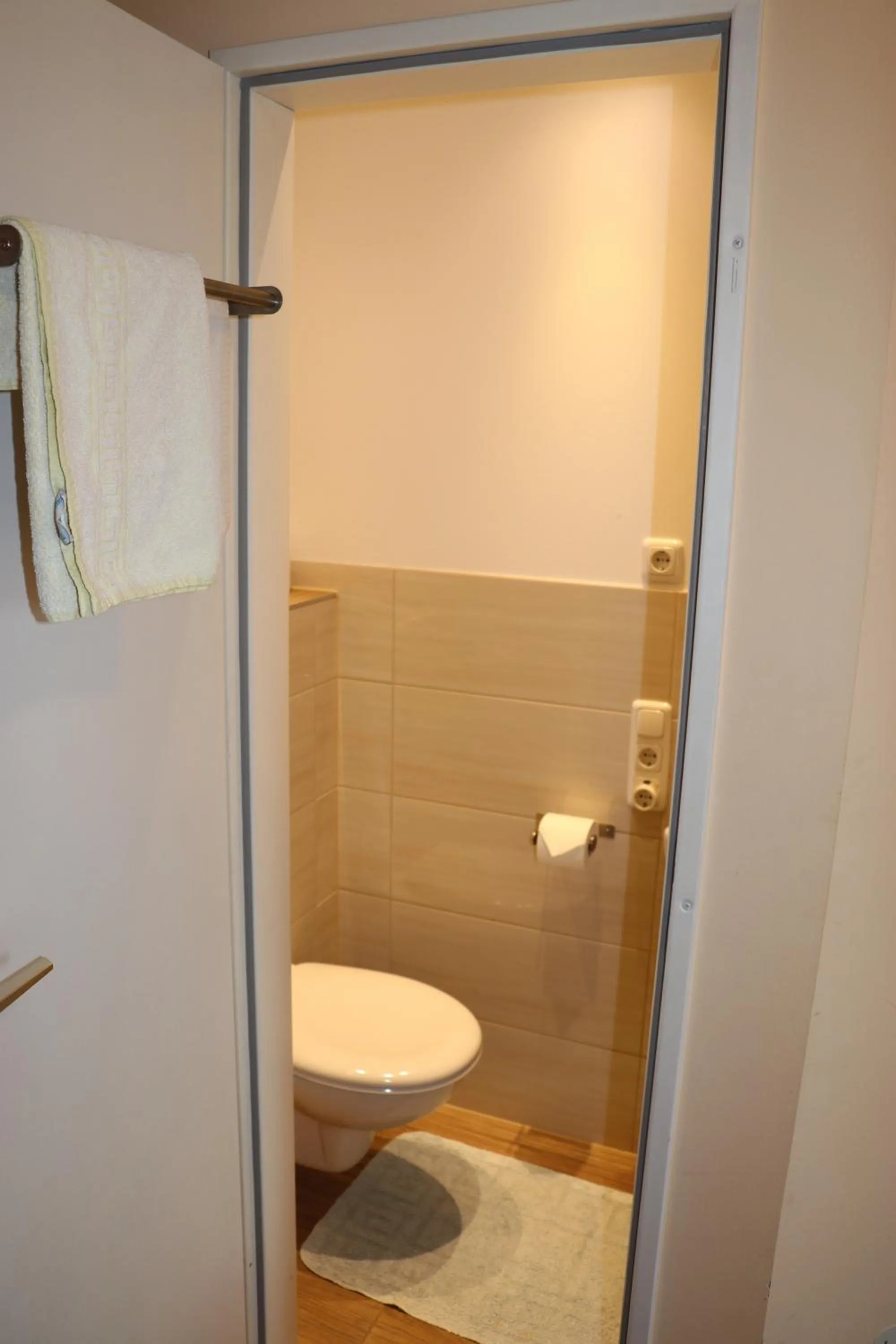 Toilet in Gasthof Post