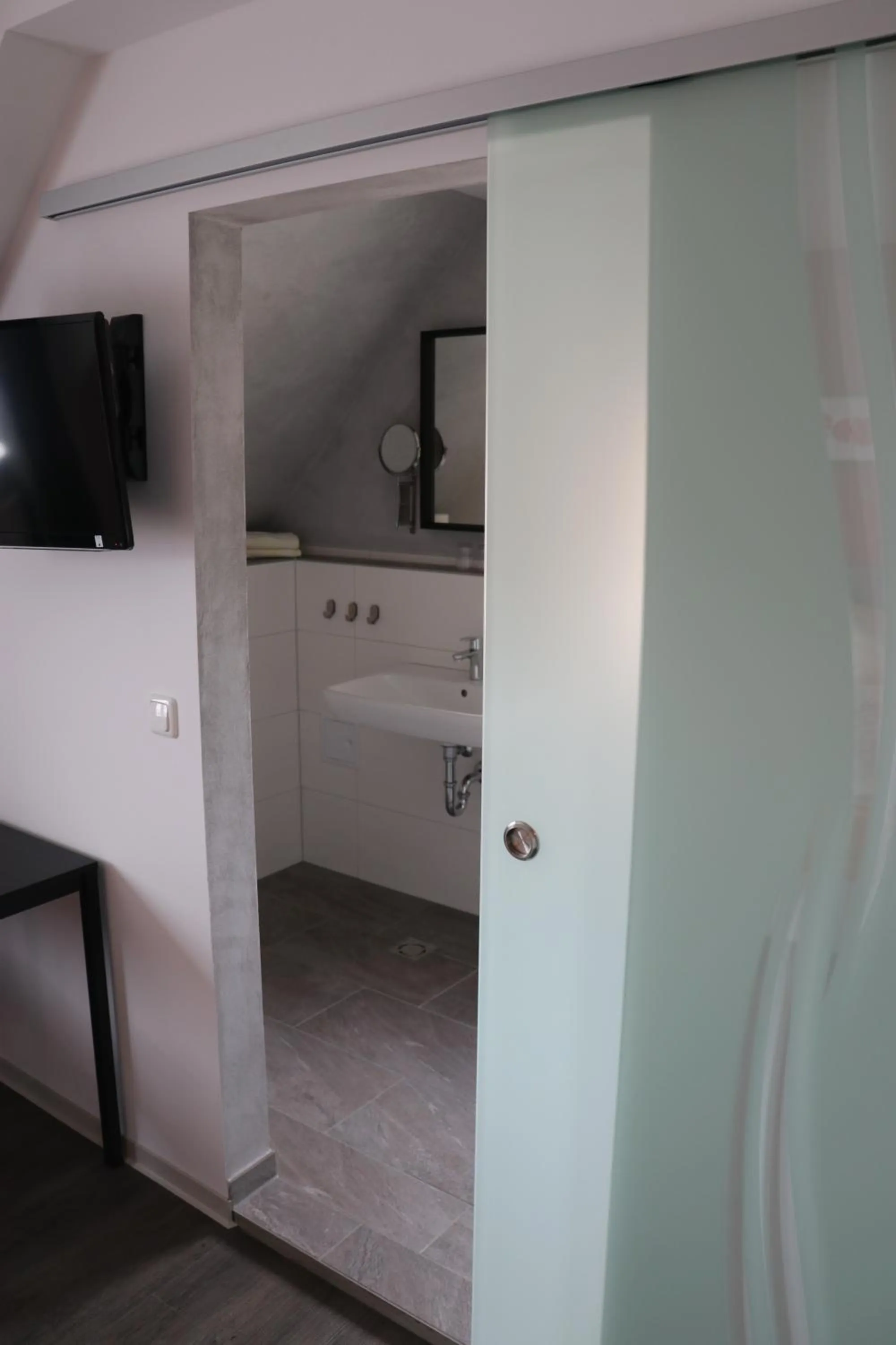 Bathroom in Gasthof Post