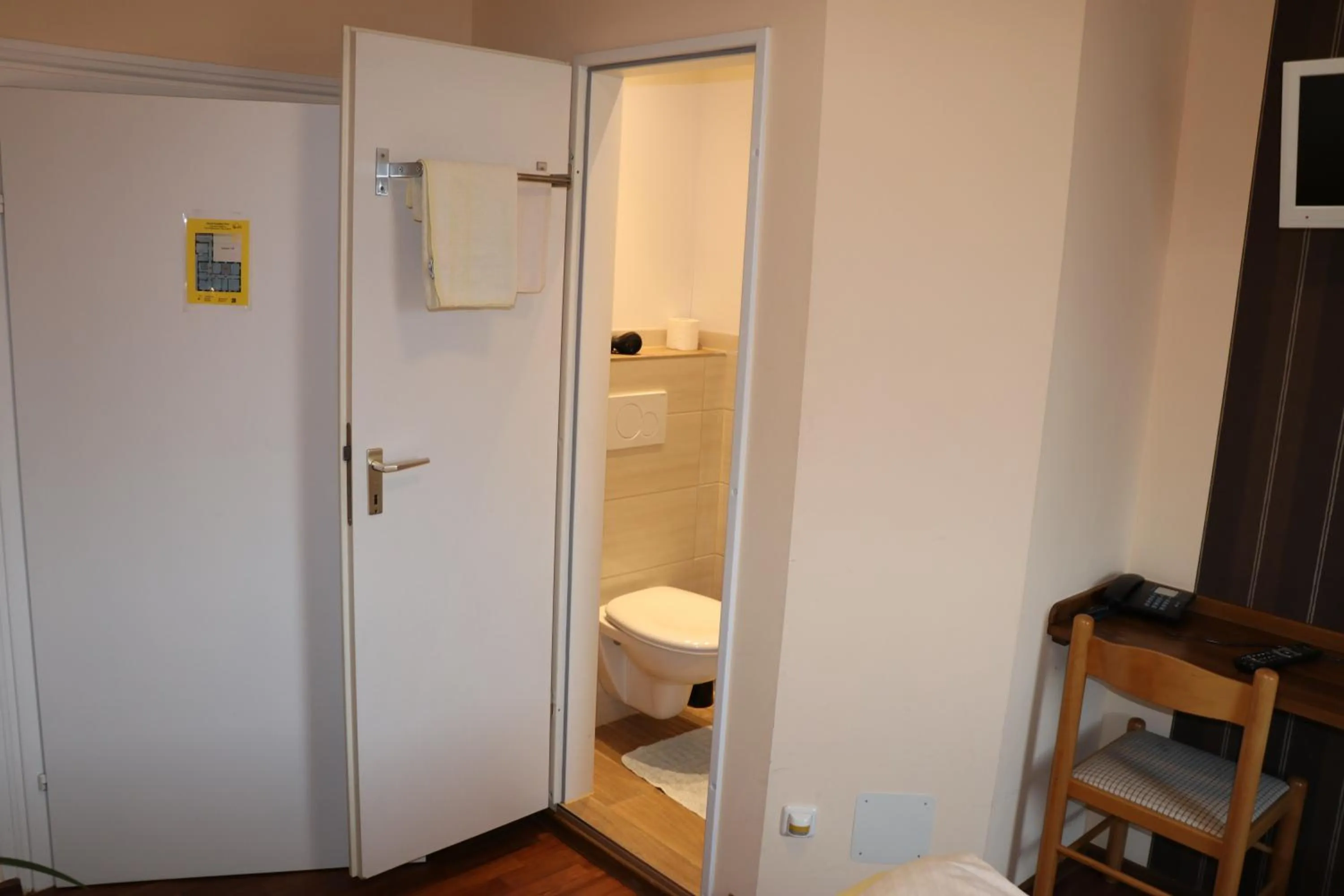 Toilet in Gasthof Post