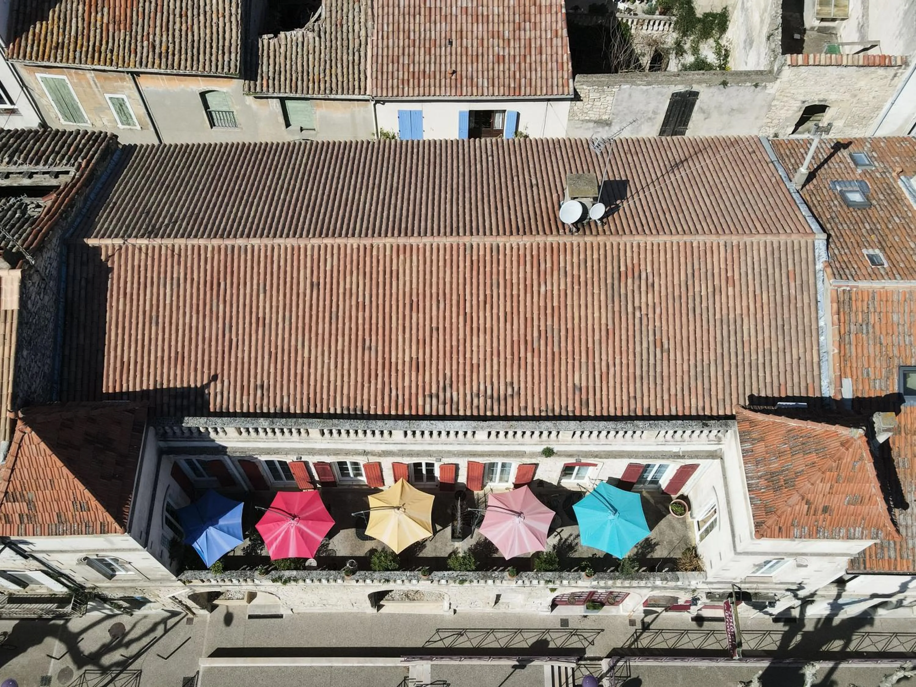 Balcony/Terrace in Hotel Des Artistes