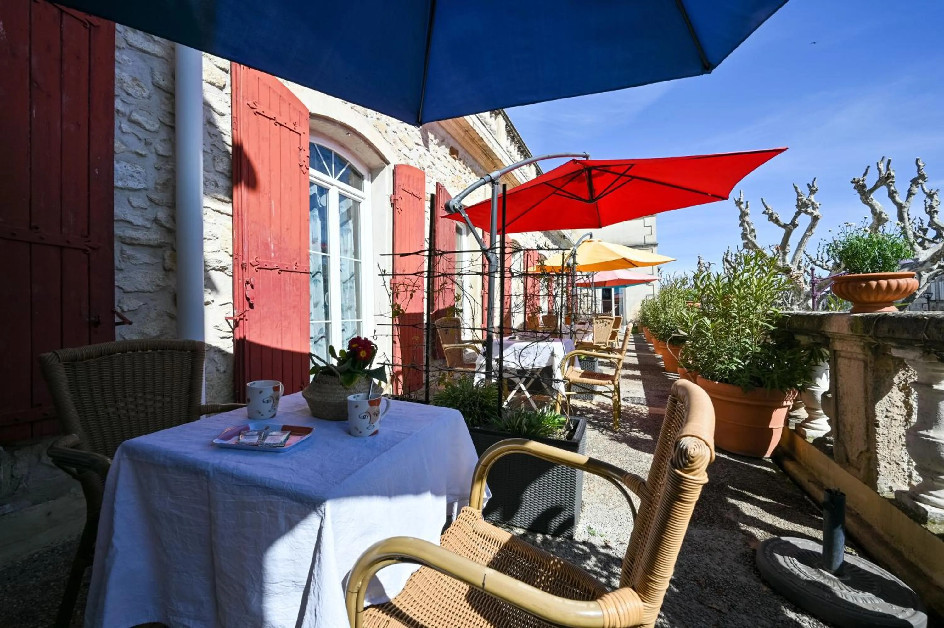 Balcony/Terrace in Hotel Des Artistes
