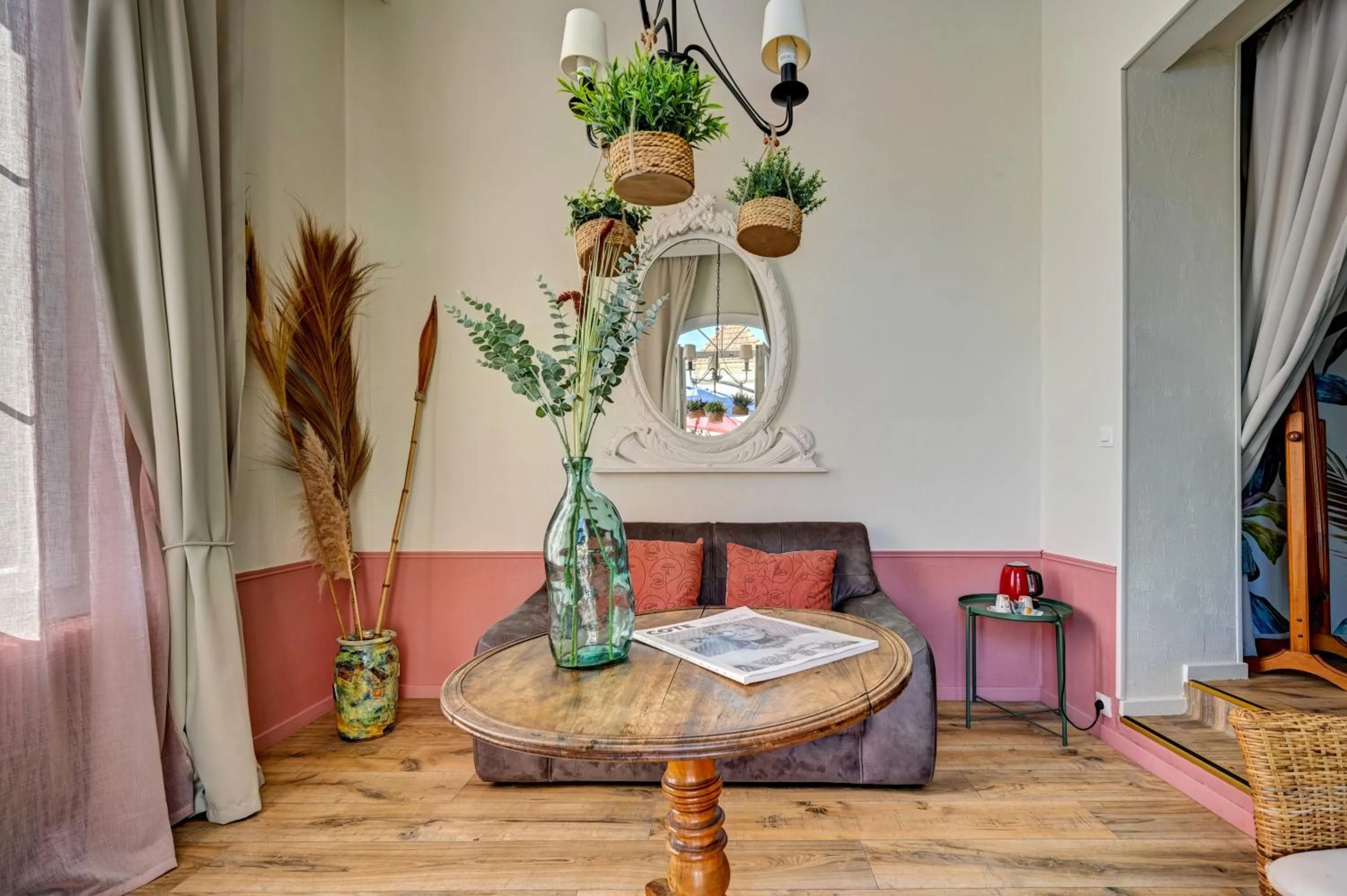 Living room in Hotel Des Artistes