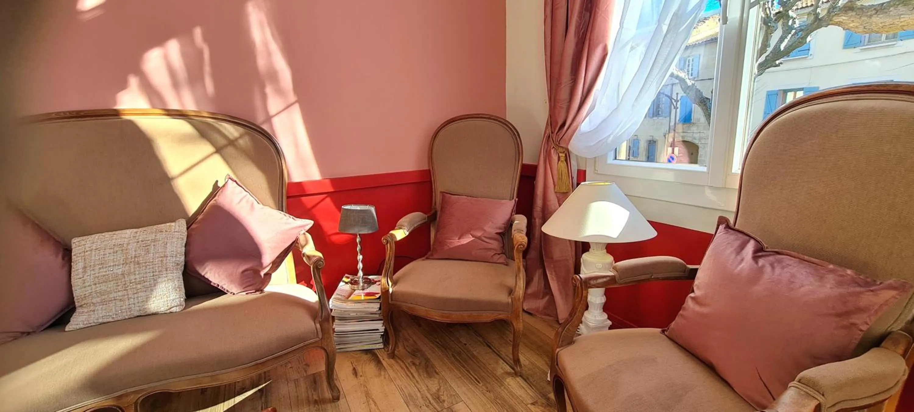 Living room in Hotel Des Artistes